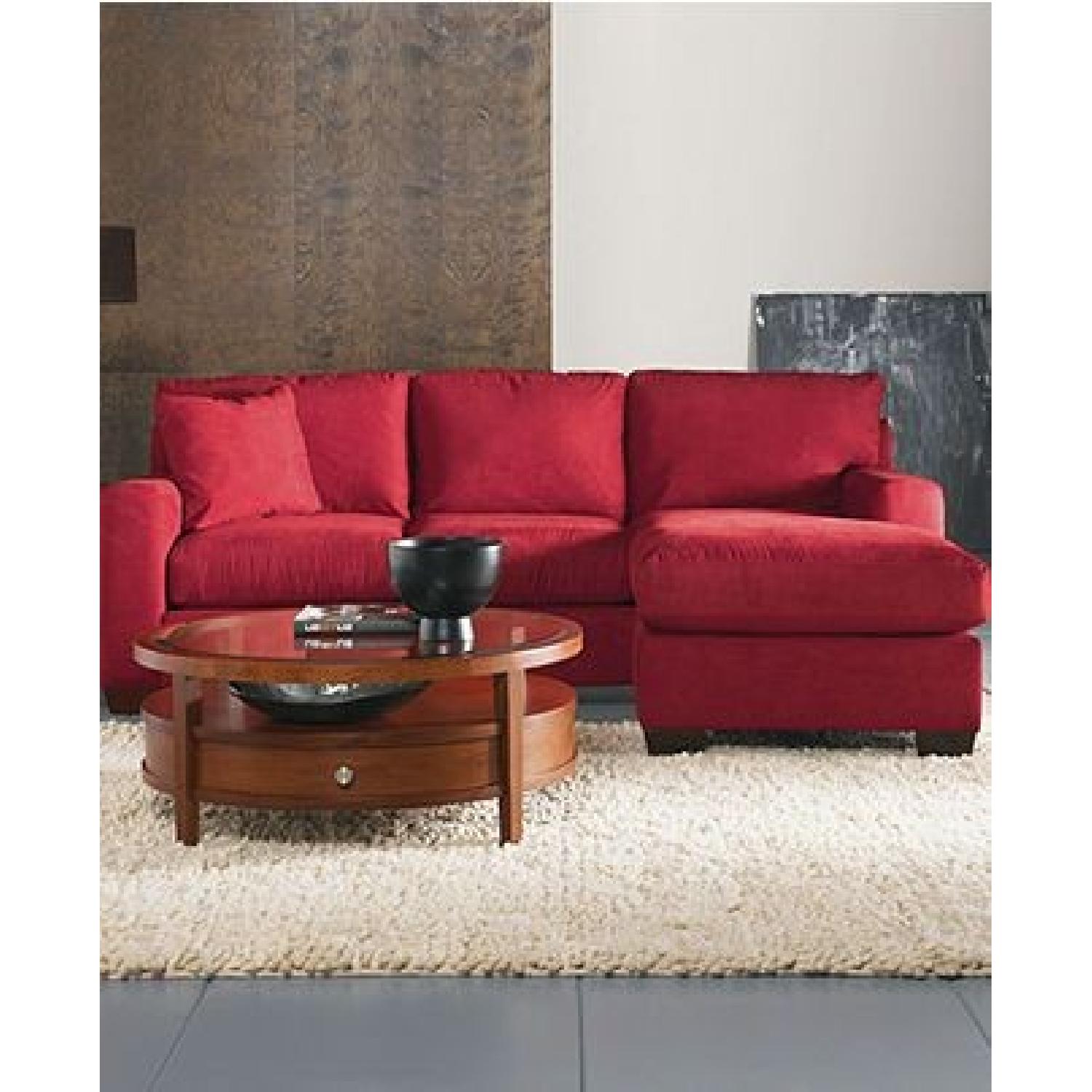 Macy's Bacall Queen Sleeper Sectional Sofa - image-5