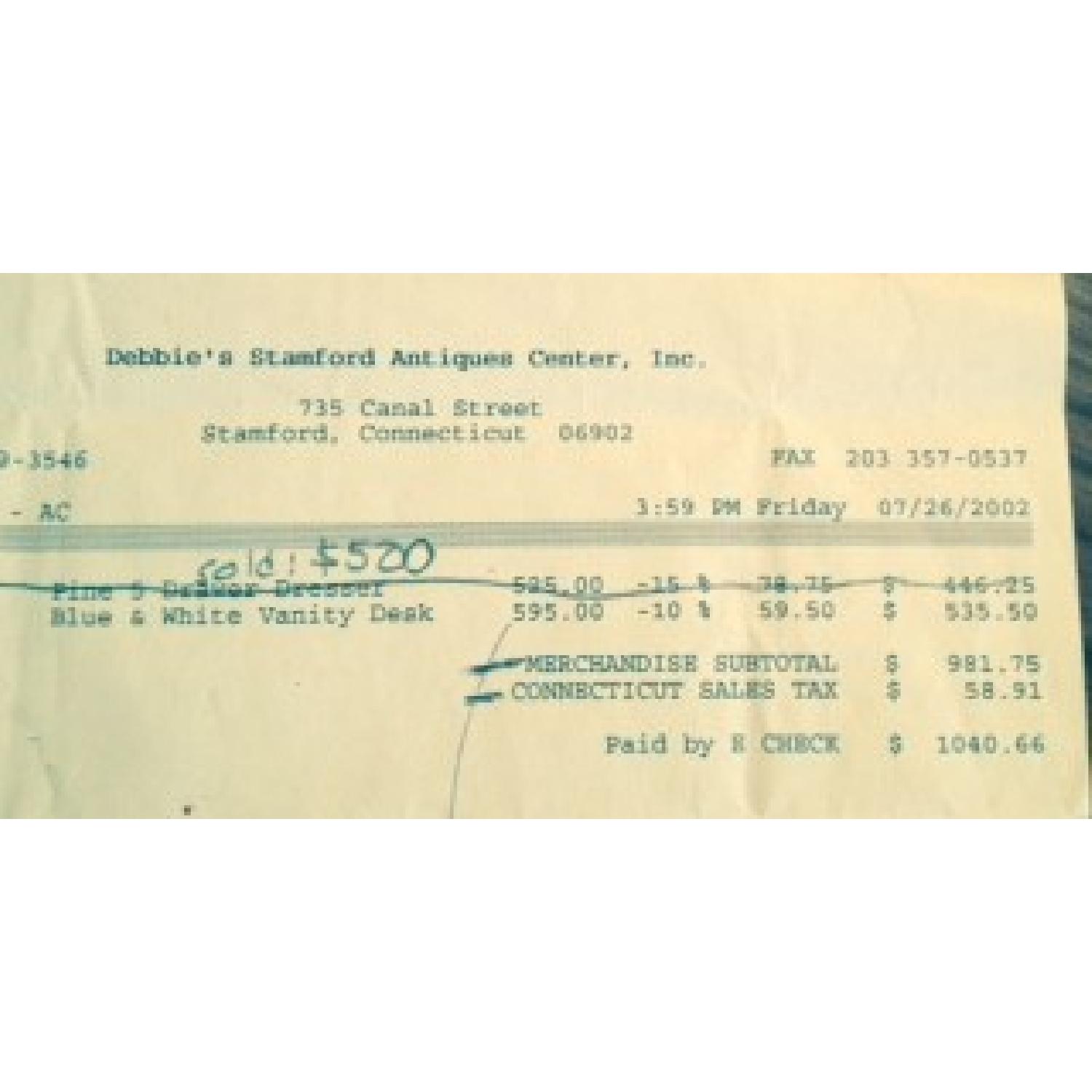 Antique Desk/Vanity - image-4