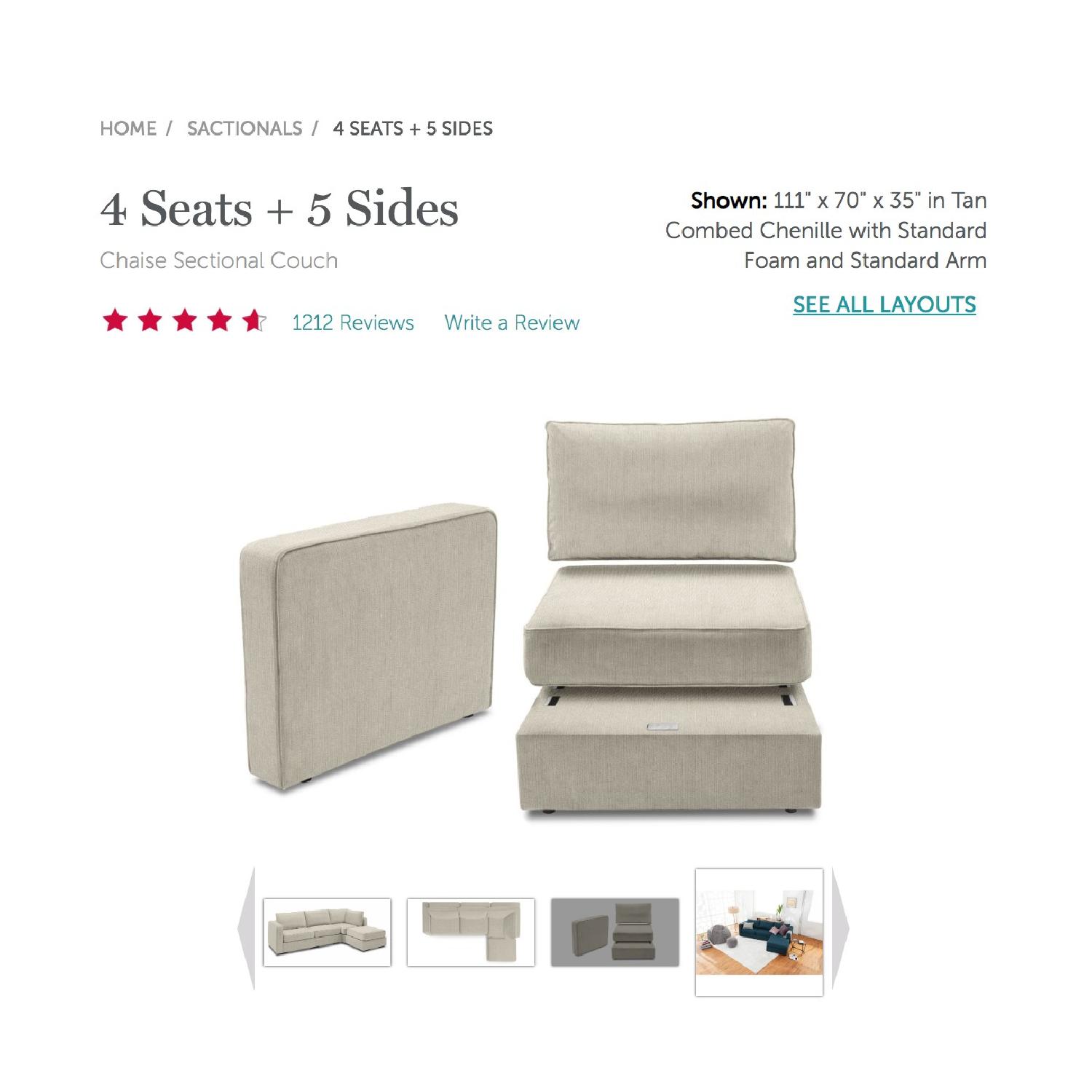 Lovesac Sectional Sofa Aptdeco