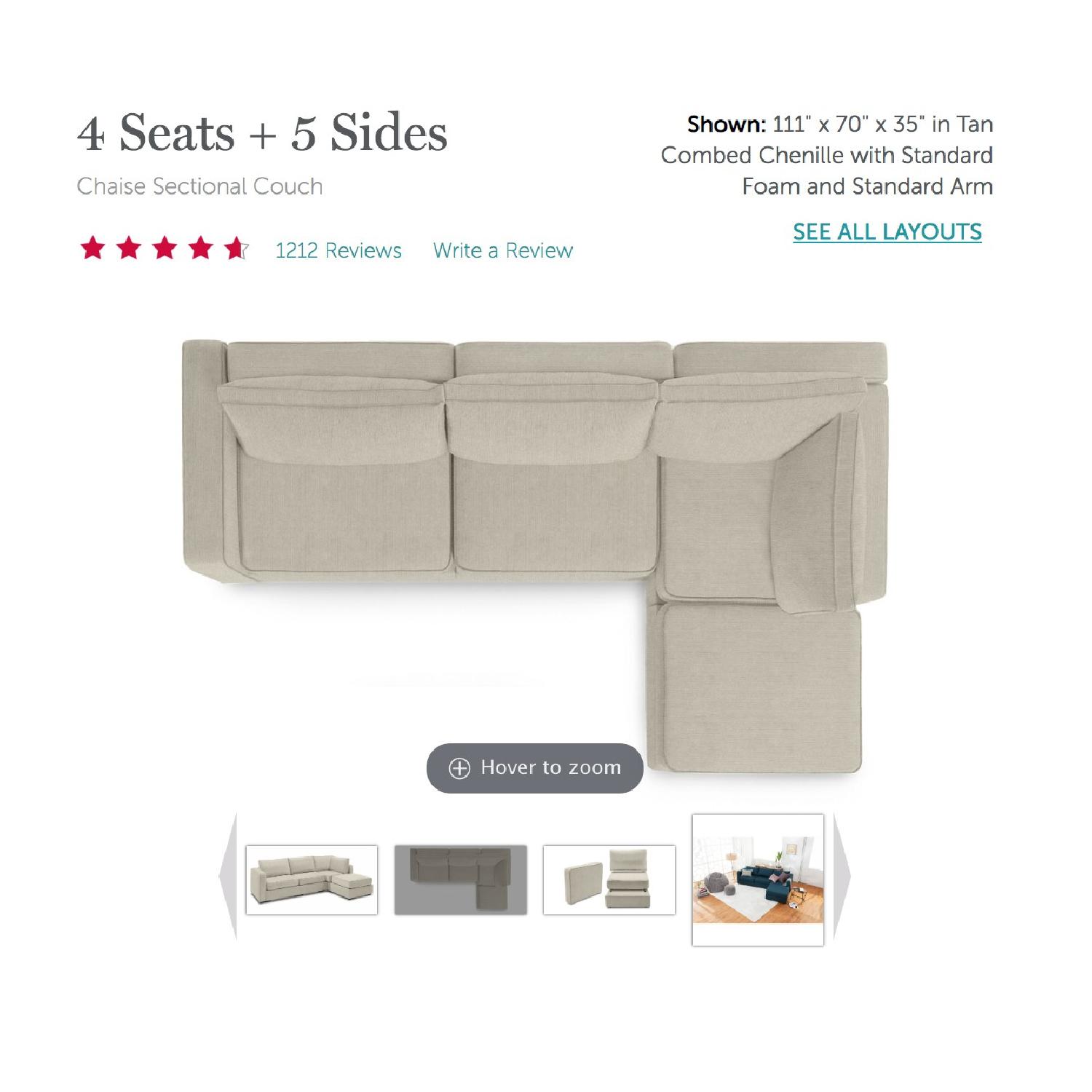 Lovesac Sectional Sofa Aptdeco