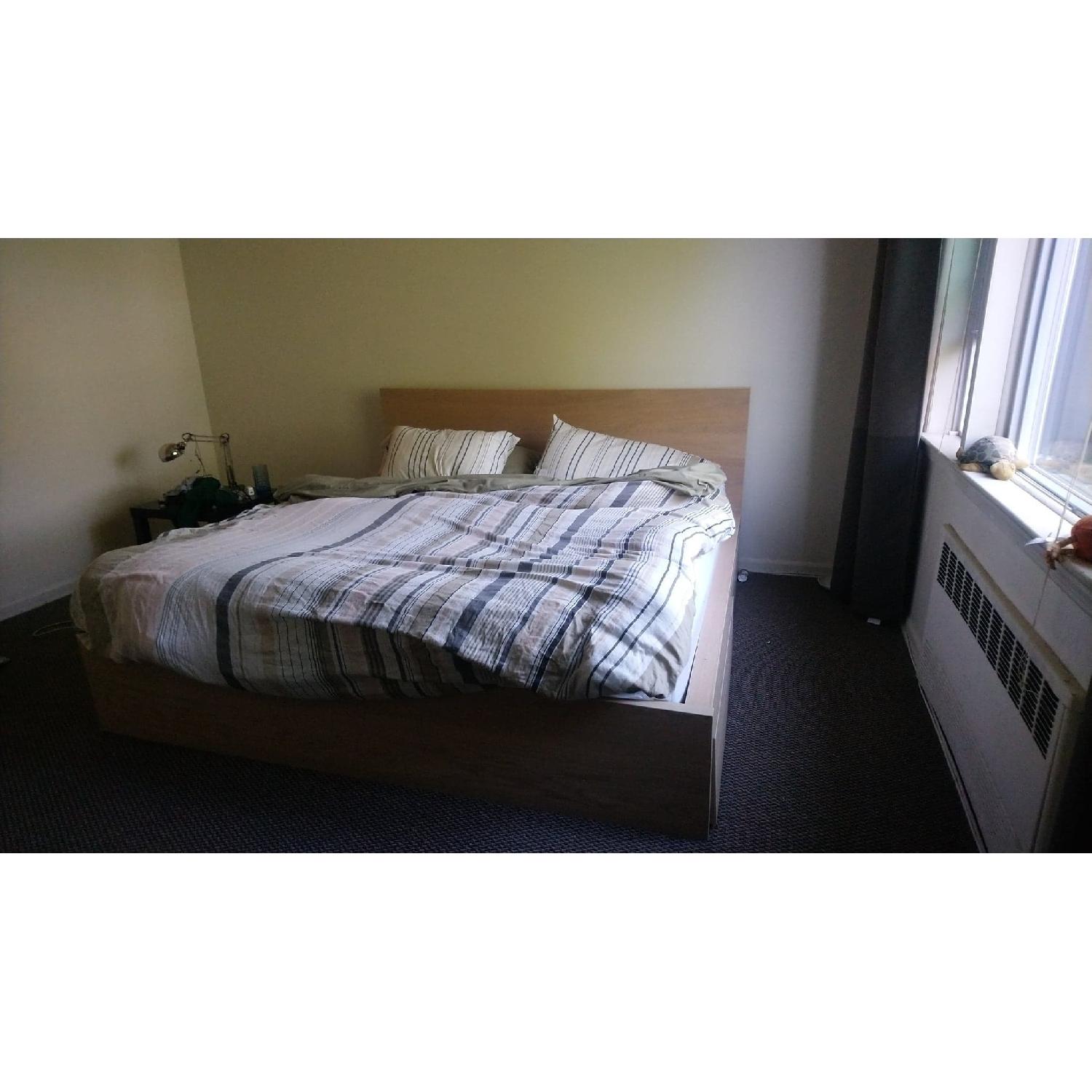 Ikea Malm King Size Storage Bed AptDeco