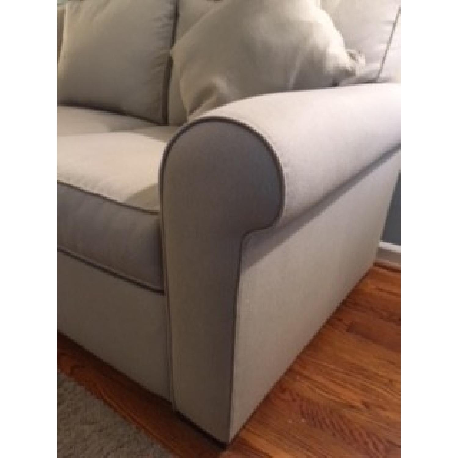 Macy's Astra Sofa in Oatmeal Fabric - image-2