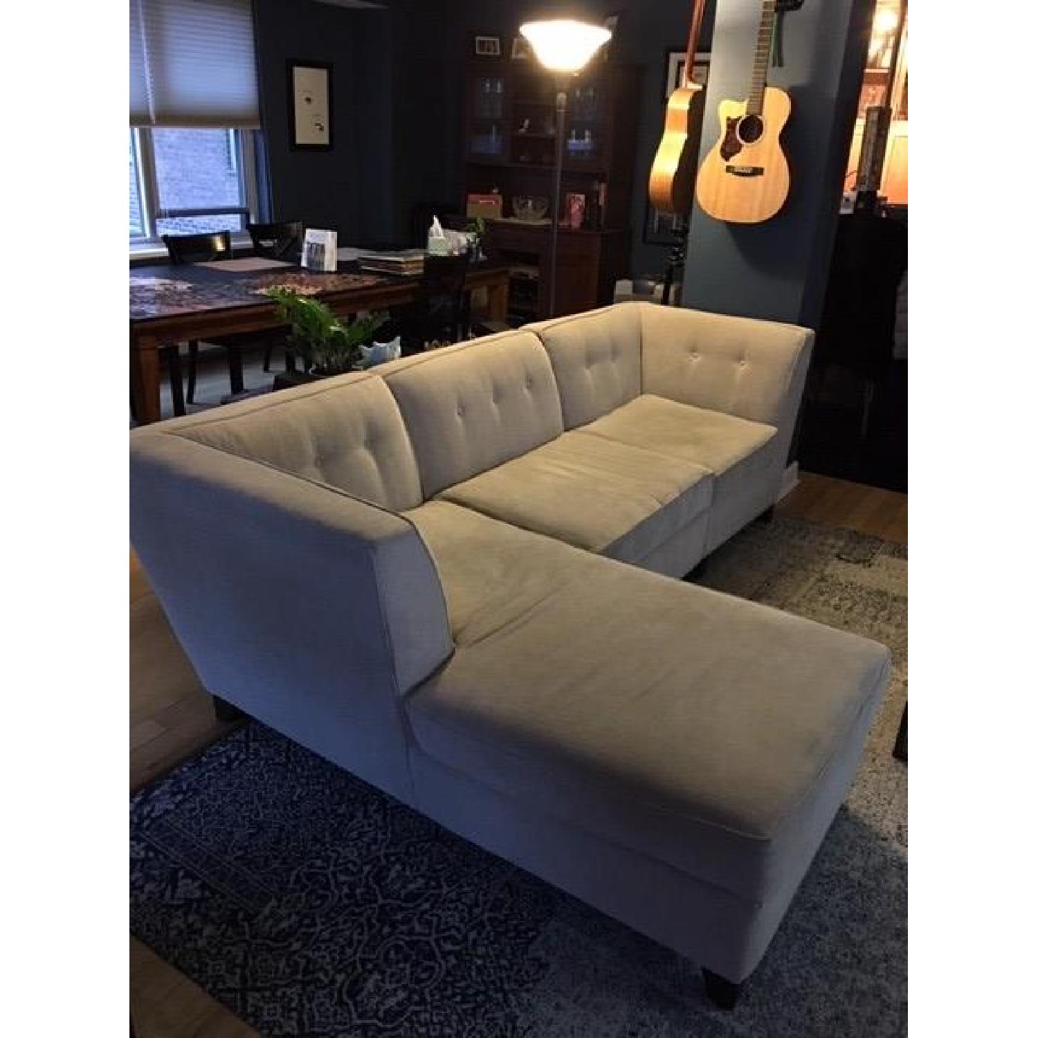 Macy's 3 Piece Sectional Sofa - image-0