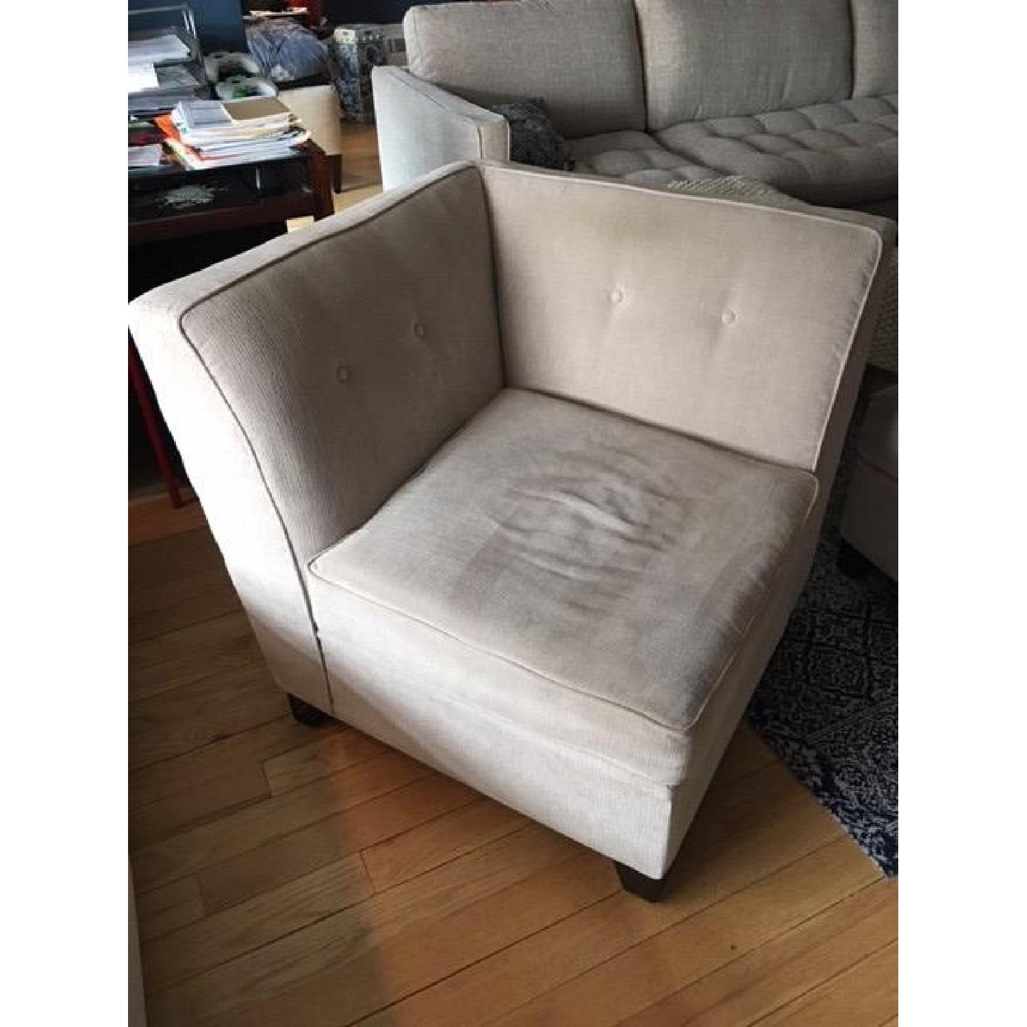 Macy's 3 Piece Sectional Sofa - image-3