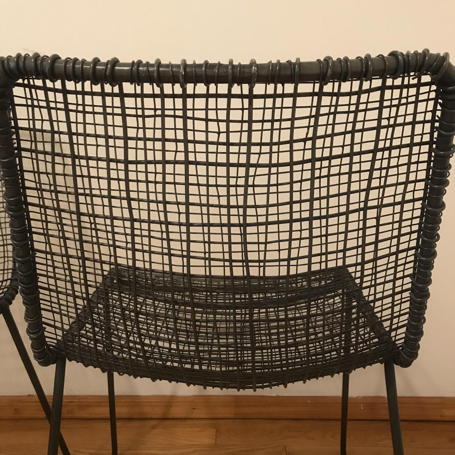 CB2 Reed Wire Chair AptDeco