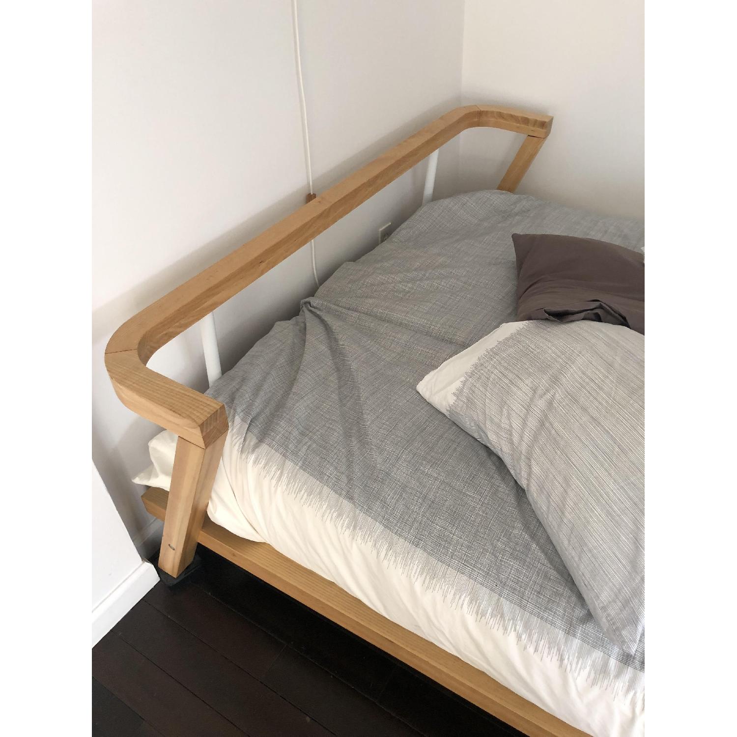 CB2 Siesta Natural Wood Queen Bed - image-2