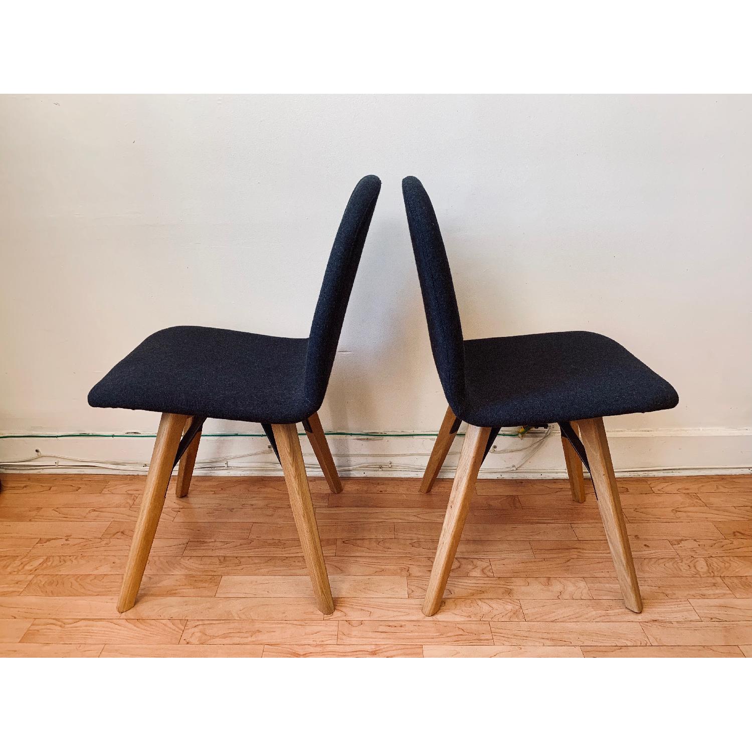 Article Mecana Coal Gray Oak Dining Chairs - image-3