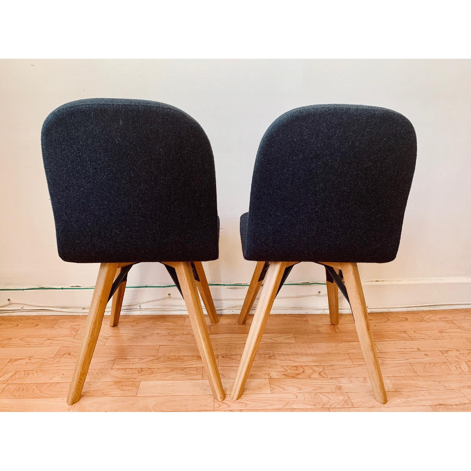 Article Mecana Coal Gray Oak Dining Chairs - image-4