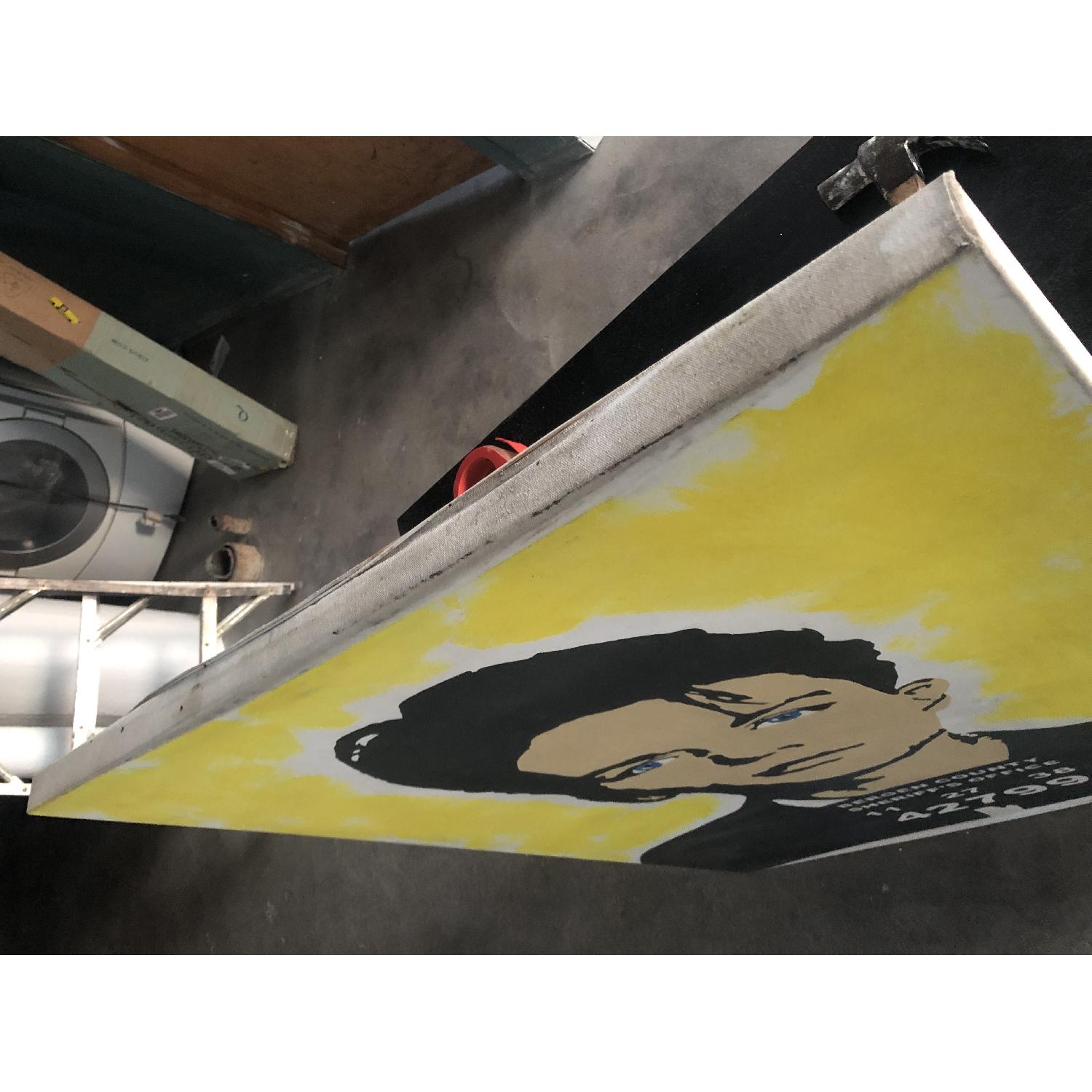 Warhol Style Canvas Print of Frank Sinatra Mug Shot - image-2