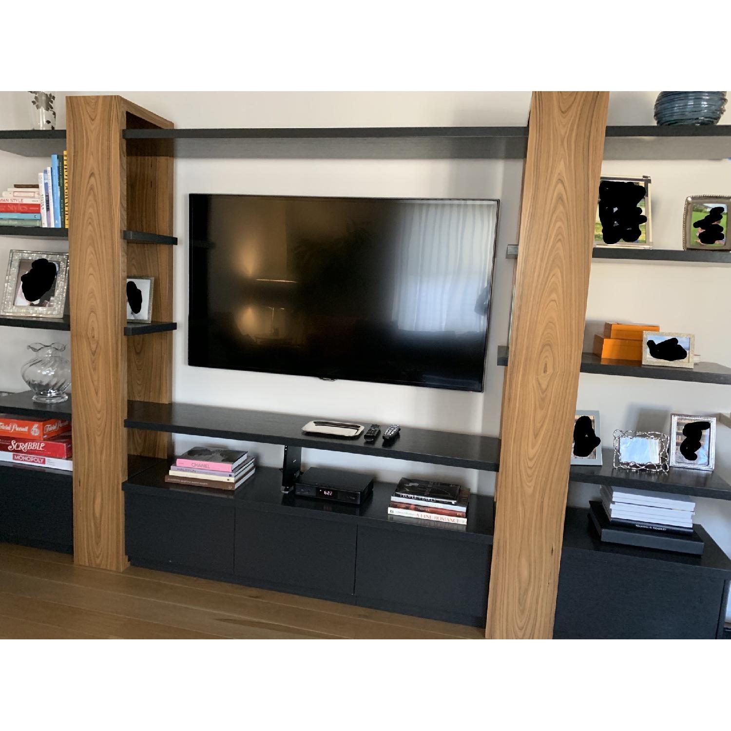 Custom Built Media Storage Wall Unit - image-1