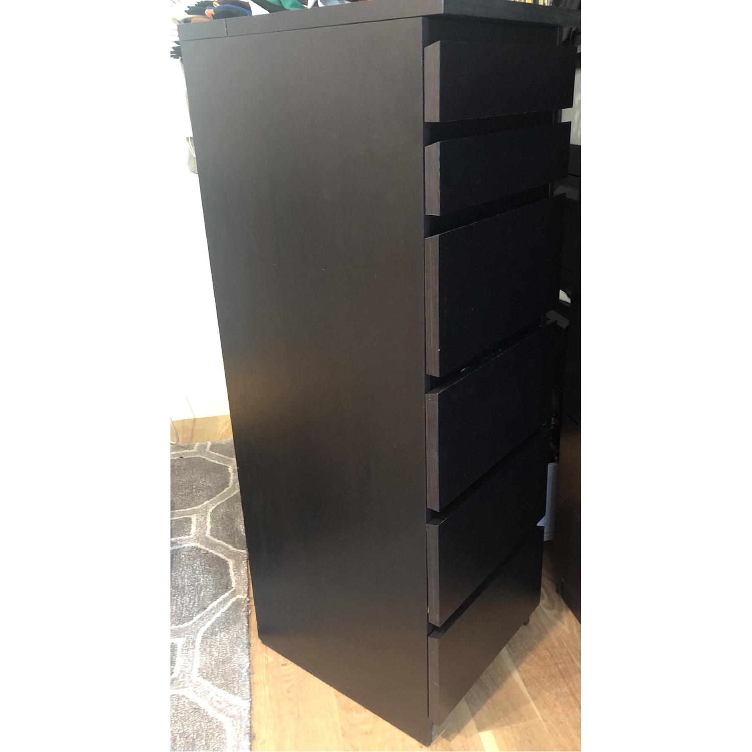 Ikea Malm 6 Drawer Chest W Mirror Aptdeco