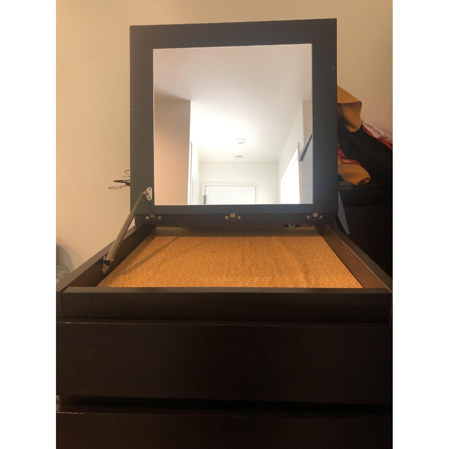 Ikea Malm 6 Drawer Chest W Mirror Aptdeco