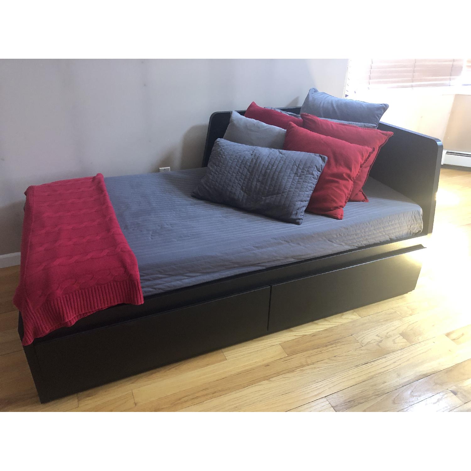 Ikea Flekke Trundle Daybed W 2 Drawers Aptdeco