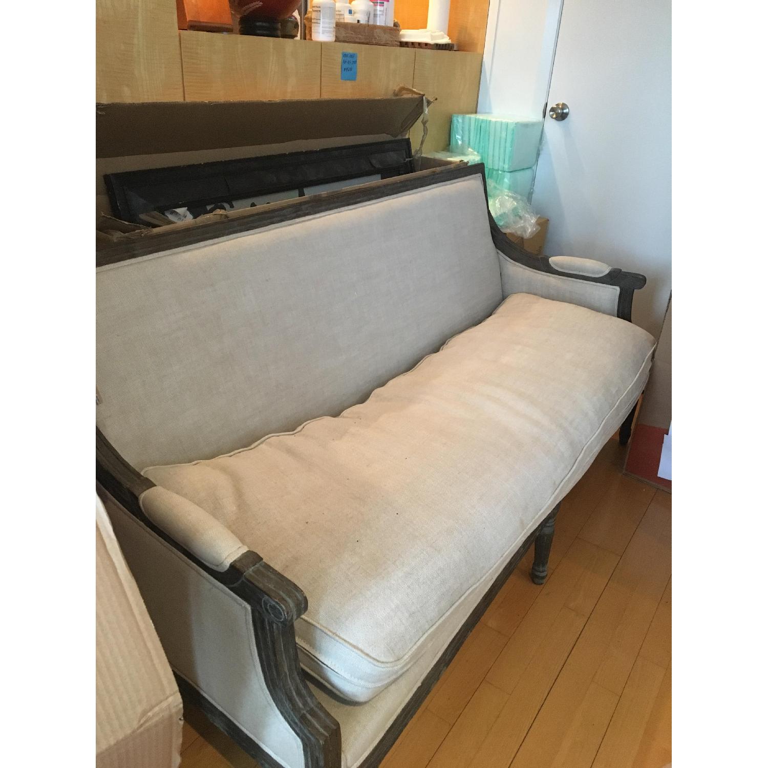 Restoration Hardware Vintage French Sofa - image-1