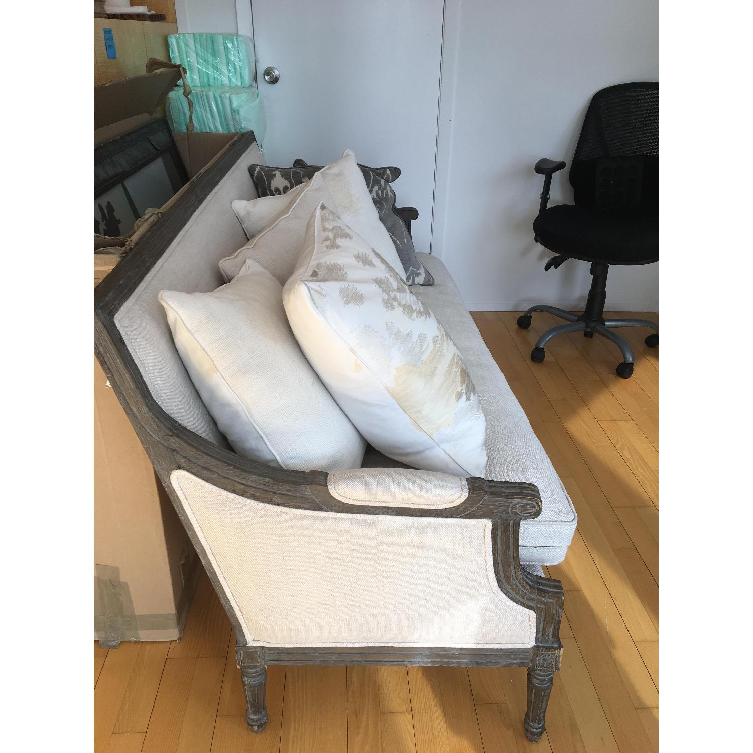 Restoration Hardware Vintage French Sofa - image-2