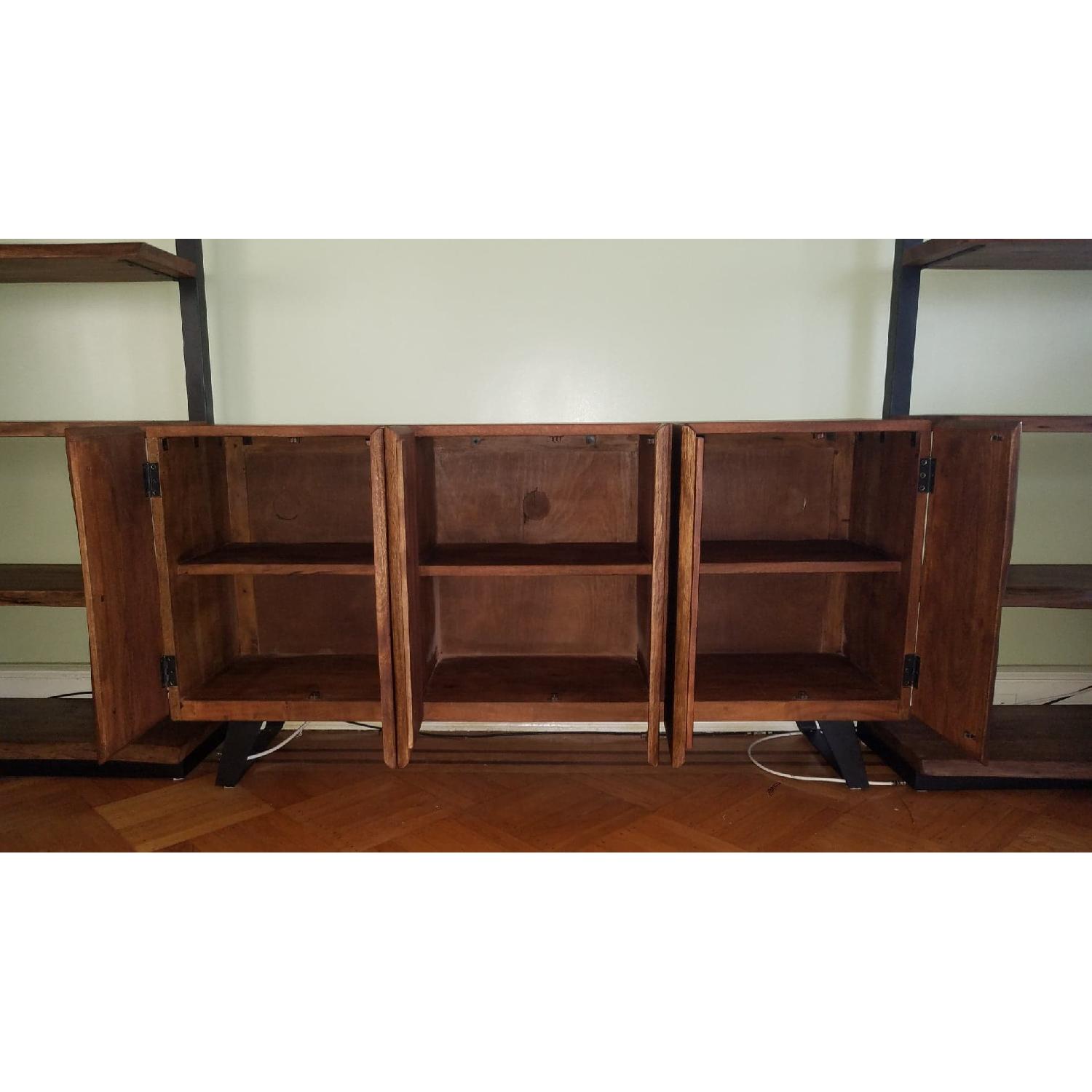 Jadu Accents Dining Room Acacia wood 3 Piece Wall Unit - image-2