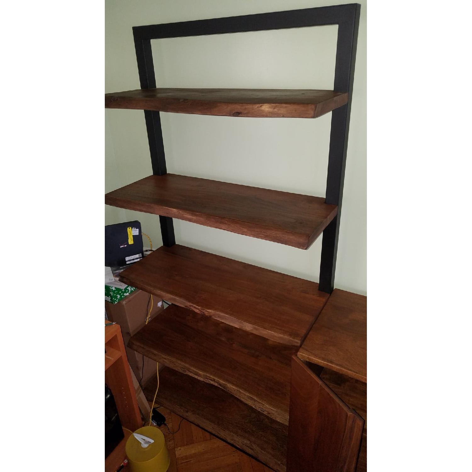 Jadu Accents Dining Room Acacia wood 3 Piece Wall Unit - image-6