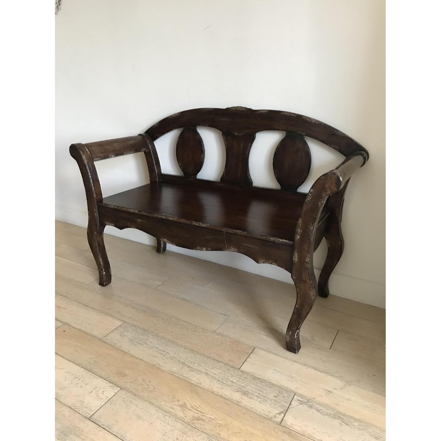 Butler Specialty Company Shabby Chic Rustic Hallway Bench - image-1