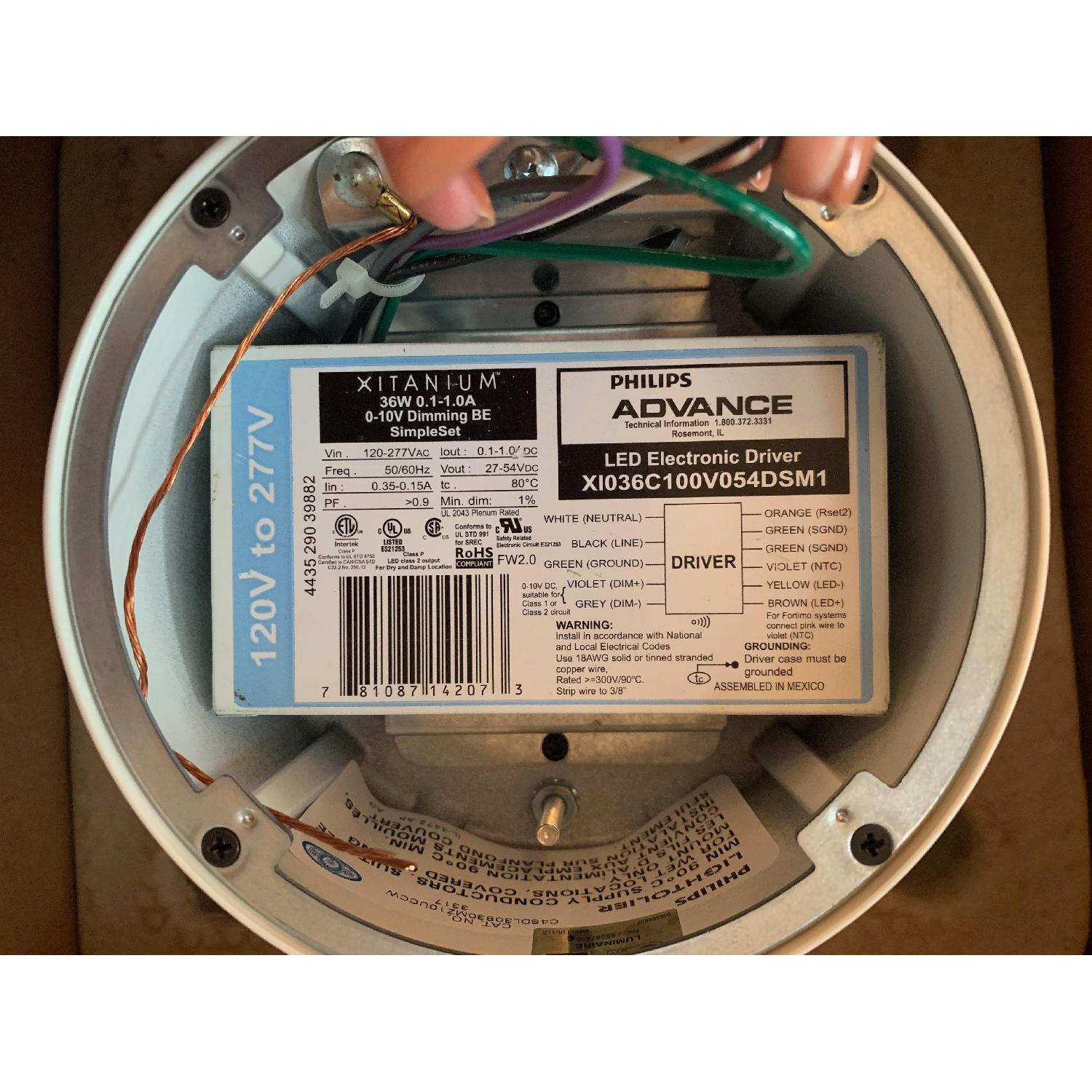 Philips Lightolier Calculite Surface Mount Downlight - image-1