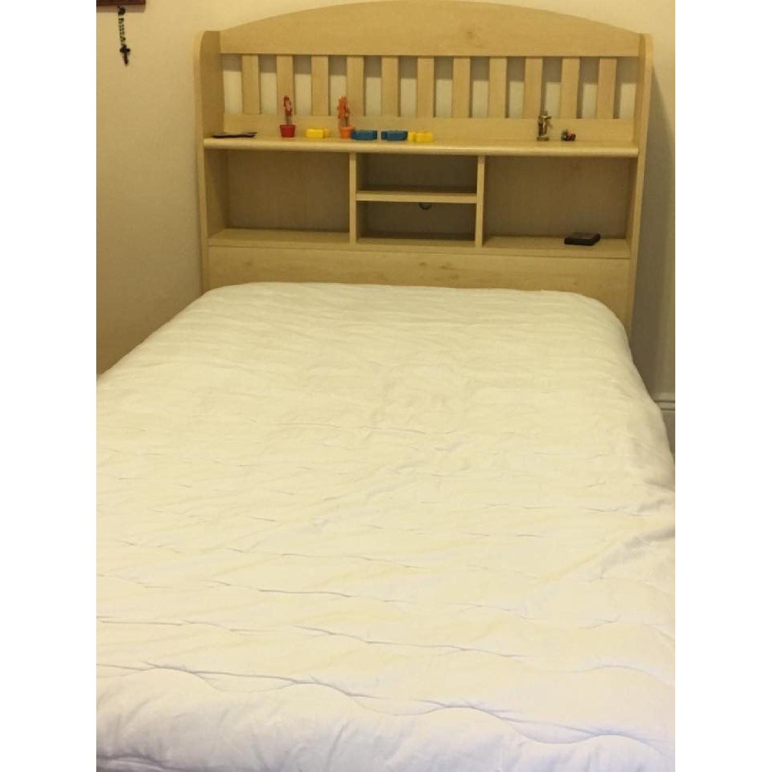 Ikea Twin Storage Bed w/ Storage Headboard - image-3