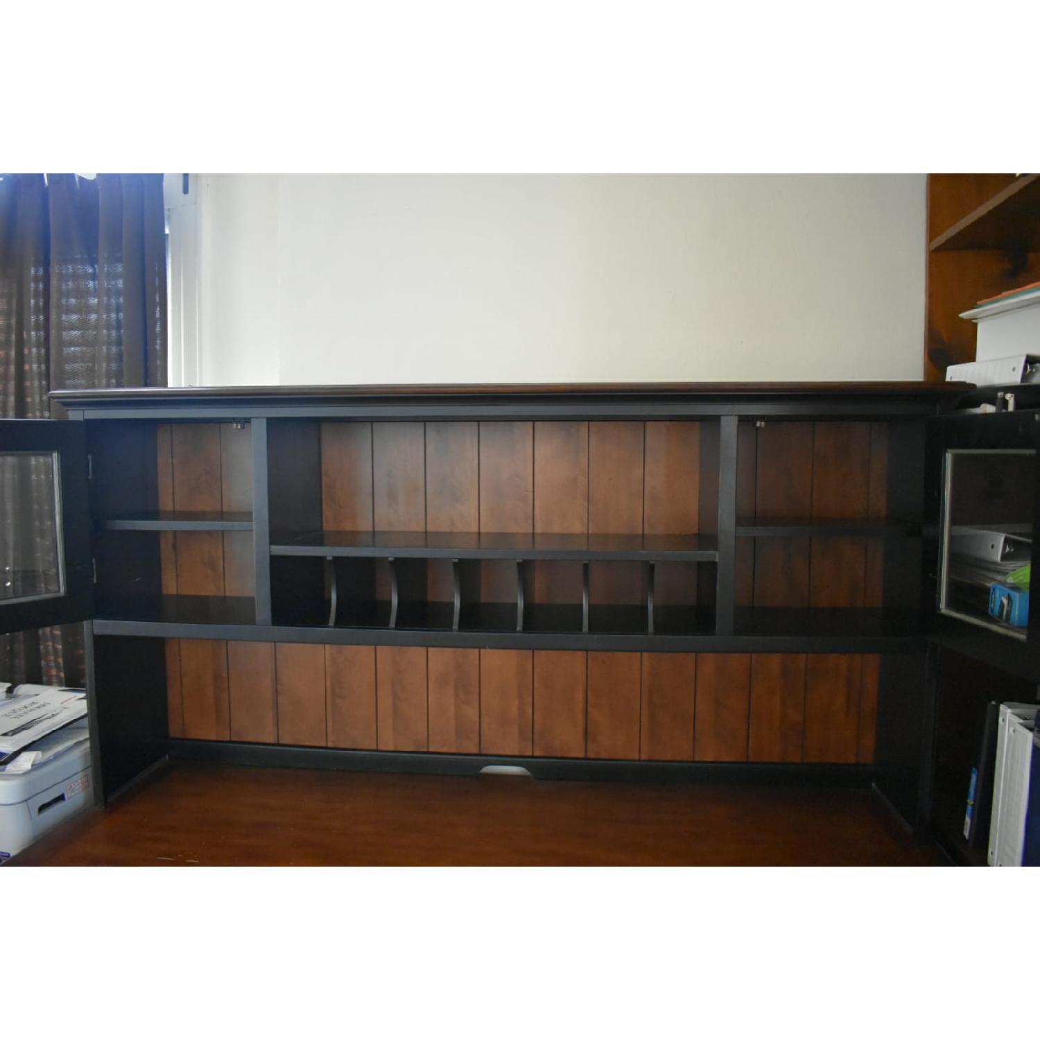 Computer Desk w/ Hutch - image-2