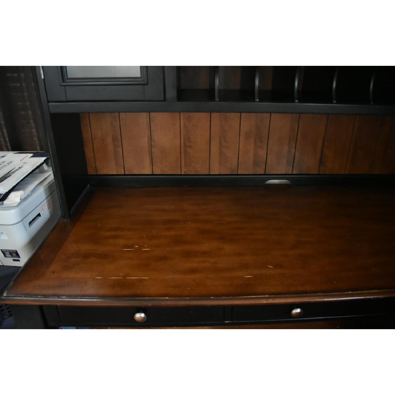 Computer Desk w/ Hutch - image-4