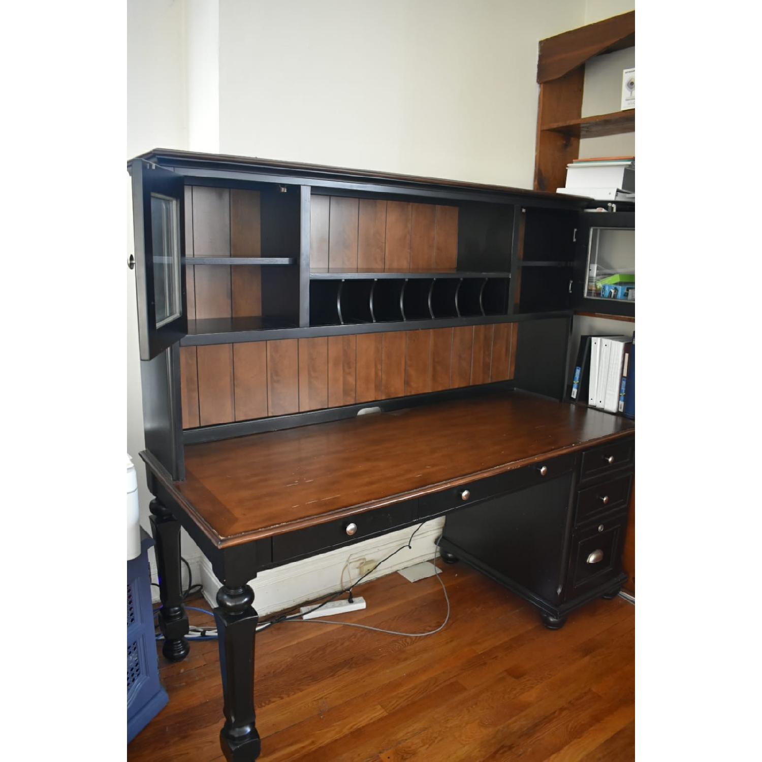Computer Desk w/ Hutch - image-5