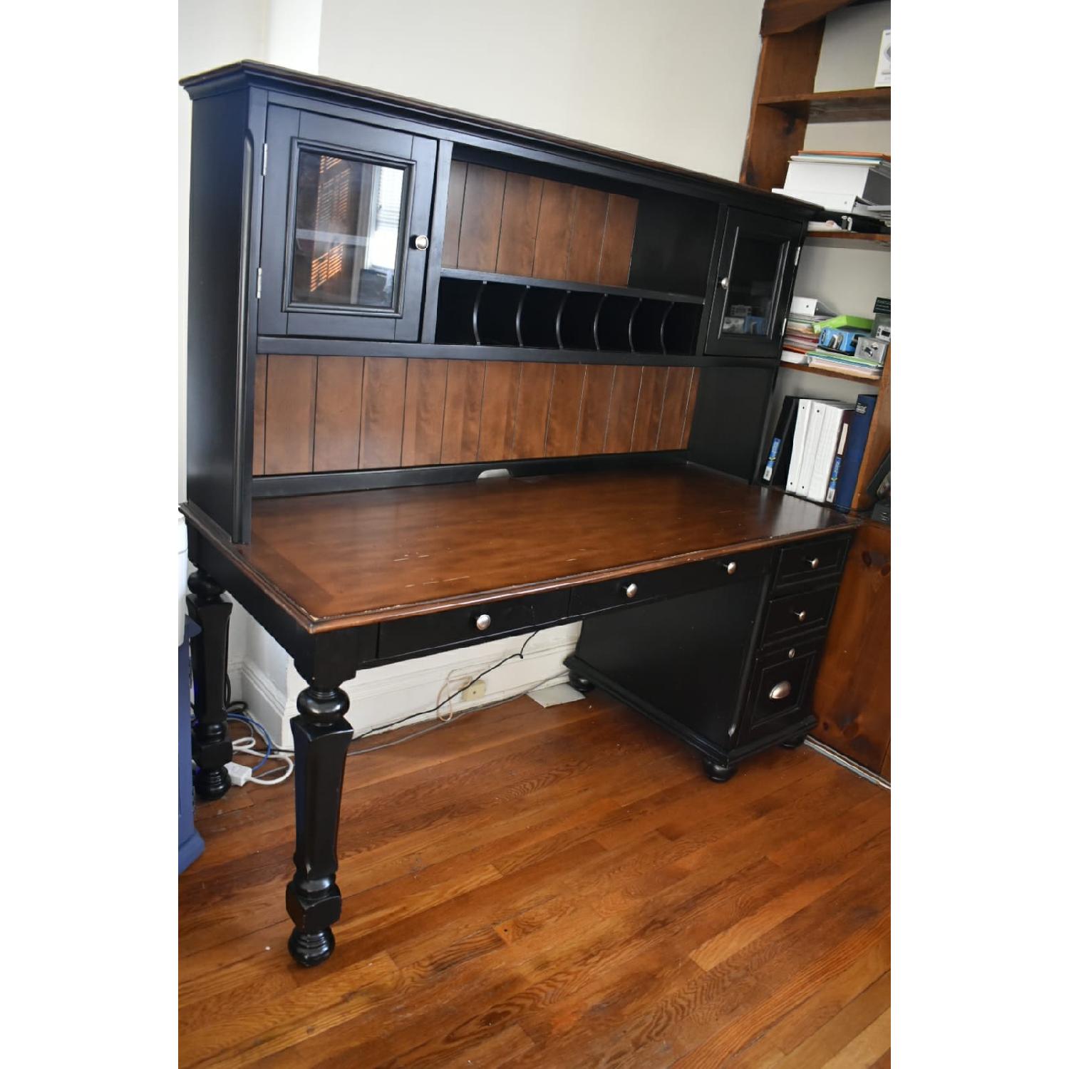 Computer Desk w/ Hutch - image-6