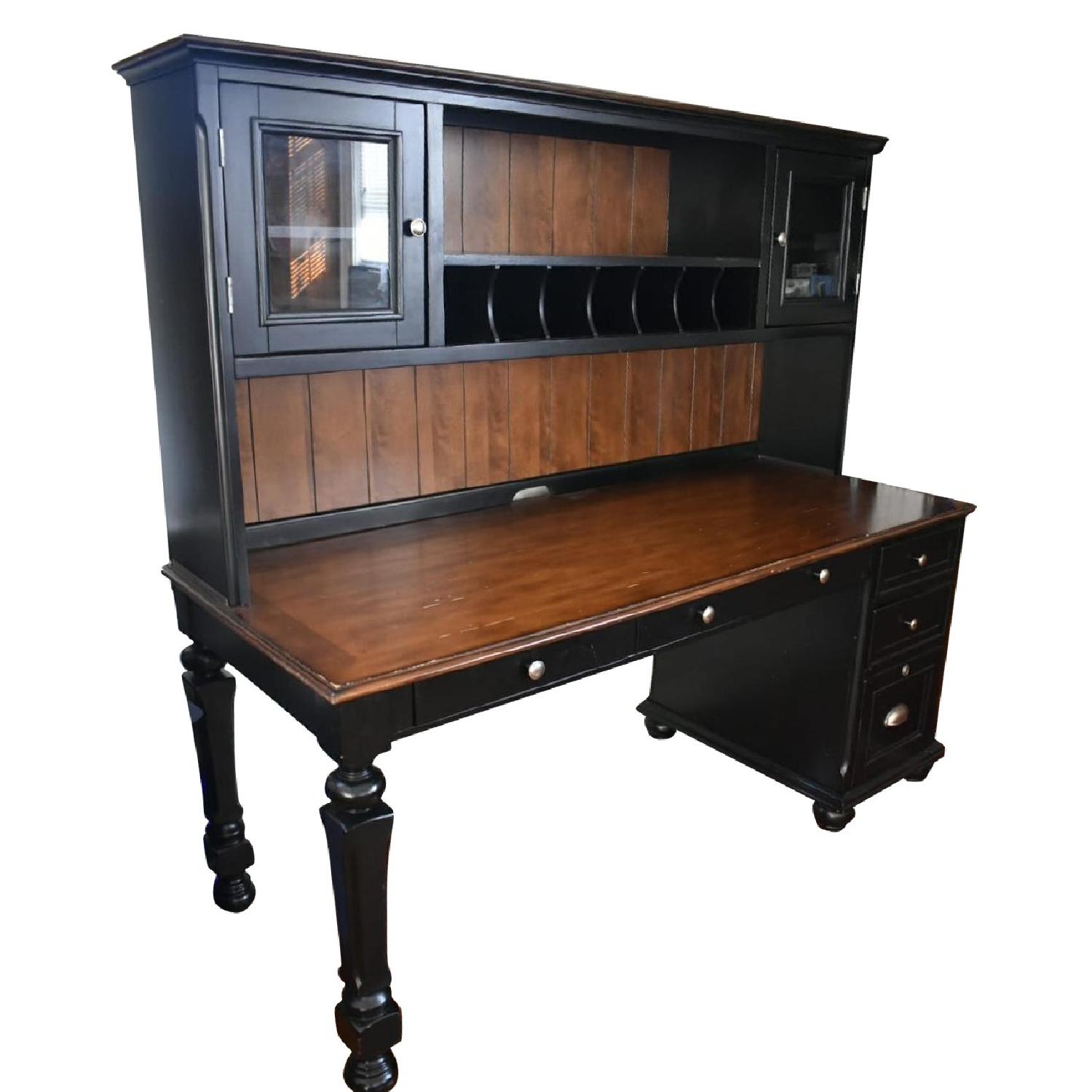 Computer Desk w/ Hutch - image-7