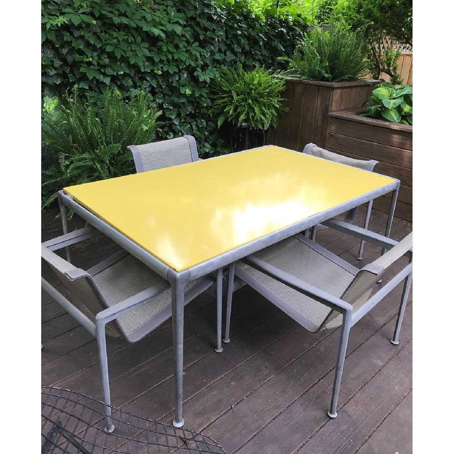 Knoll Richard Schultz 1966 Outdoor 5Piece Dining Set AptDeco