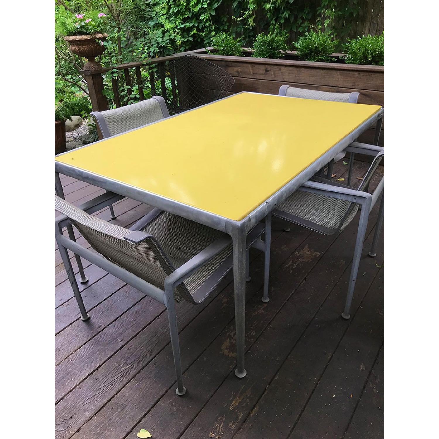 Knoll Richard Schultz 1966 Outdoor 5Piece Dining Set AptDeco