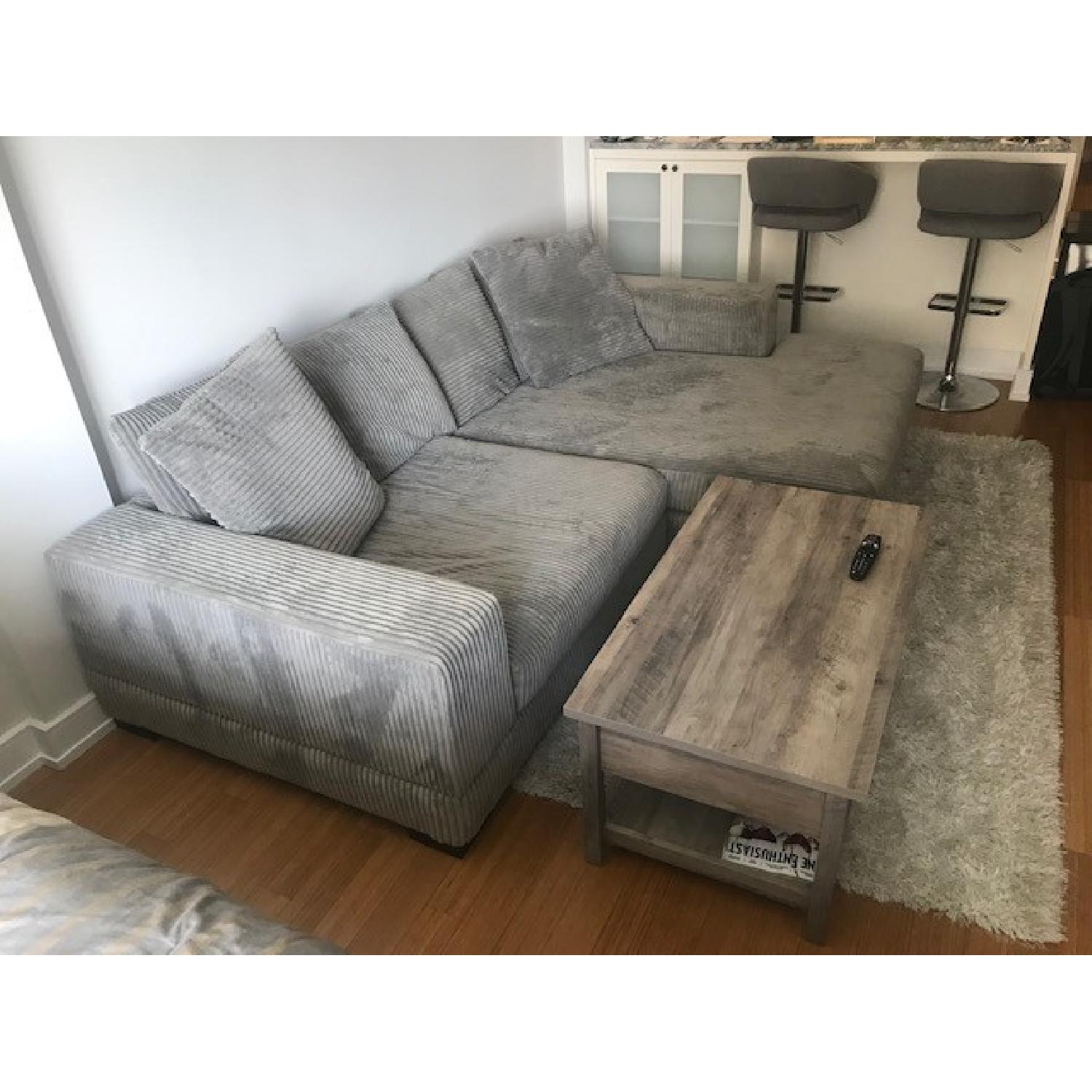 Luxe 2-Piece Chaise Sectional Sofa - image-3