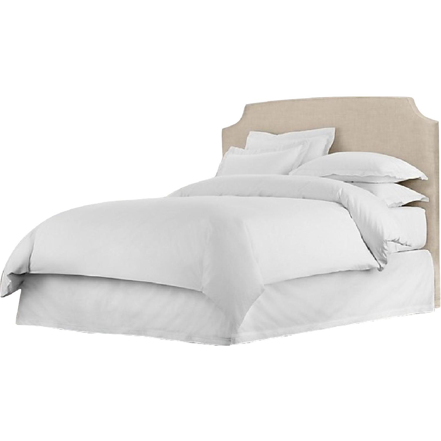 Restoration Hardware Full Size Slipcovered Headboard AptDeco