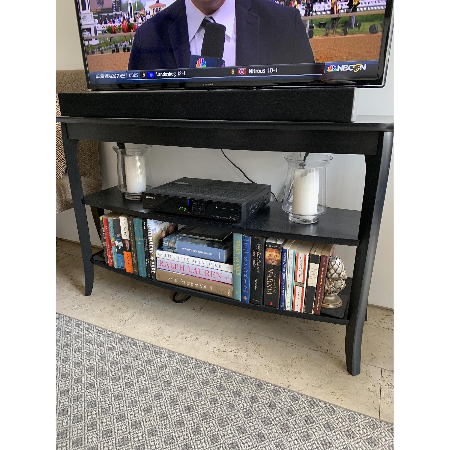 Pottery Barn Black Side Table - image-1
