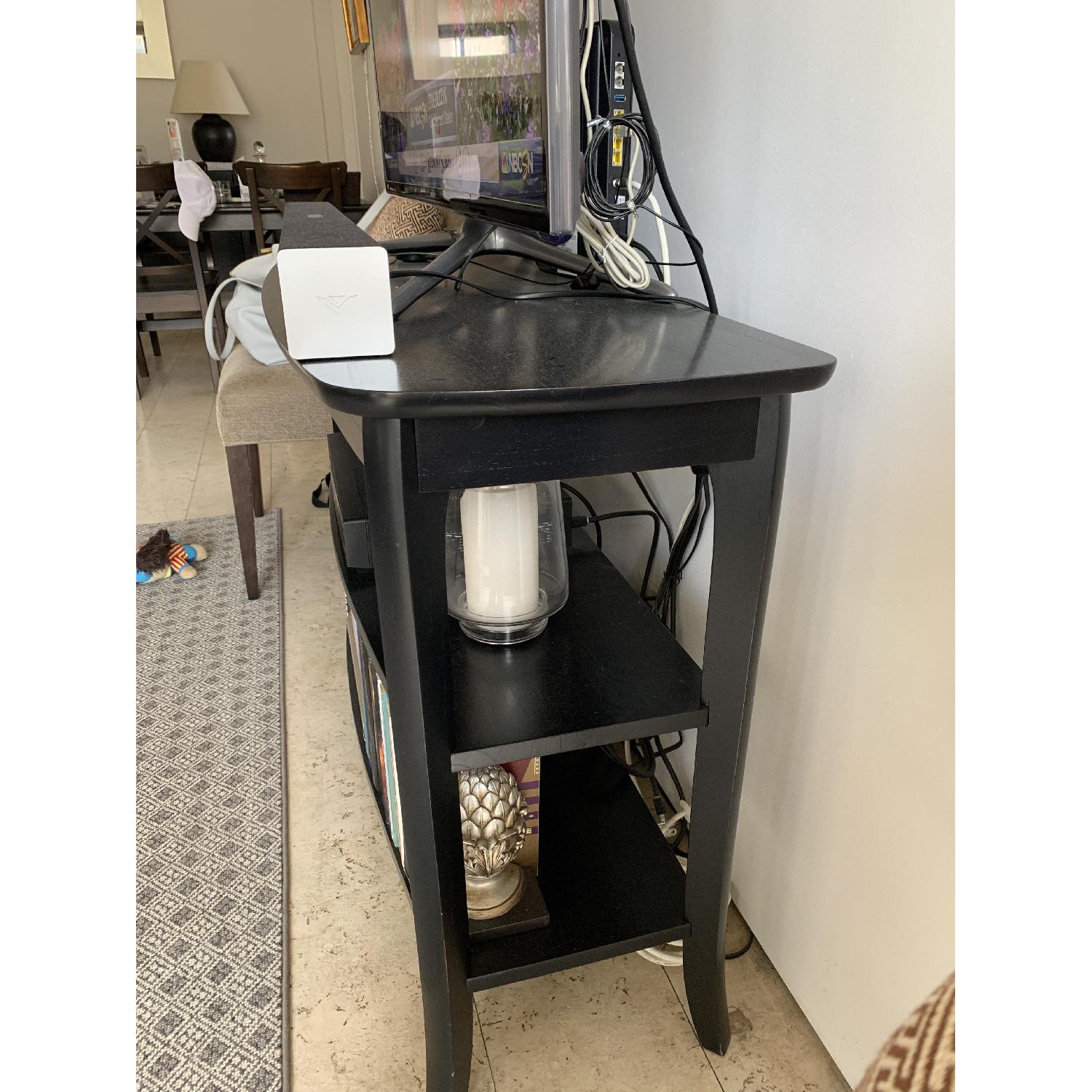 Pottery Barn Black Side Table - image-3