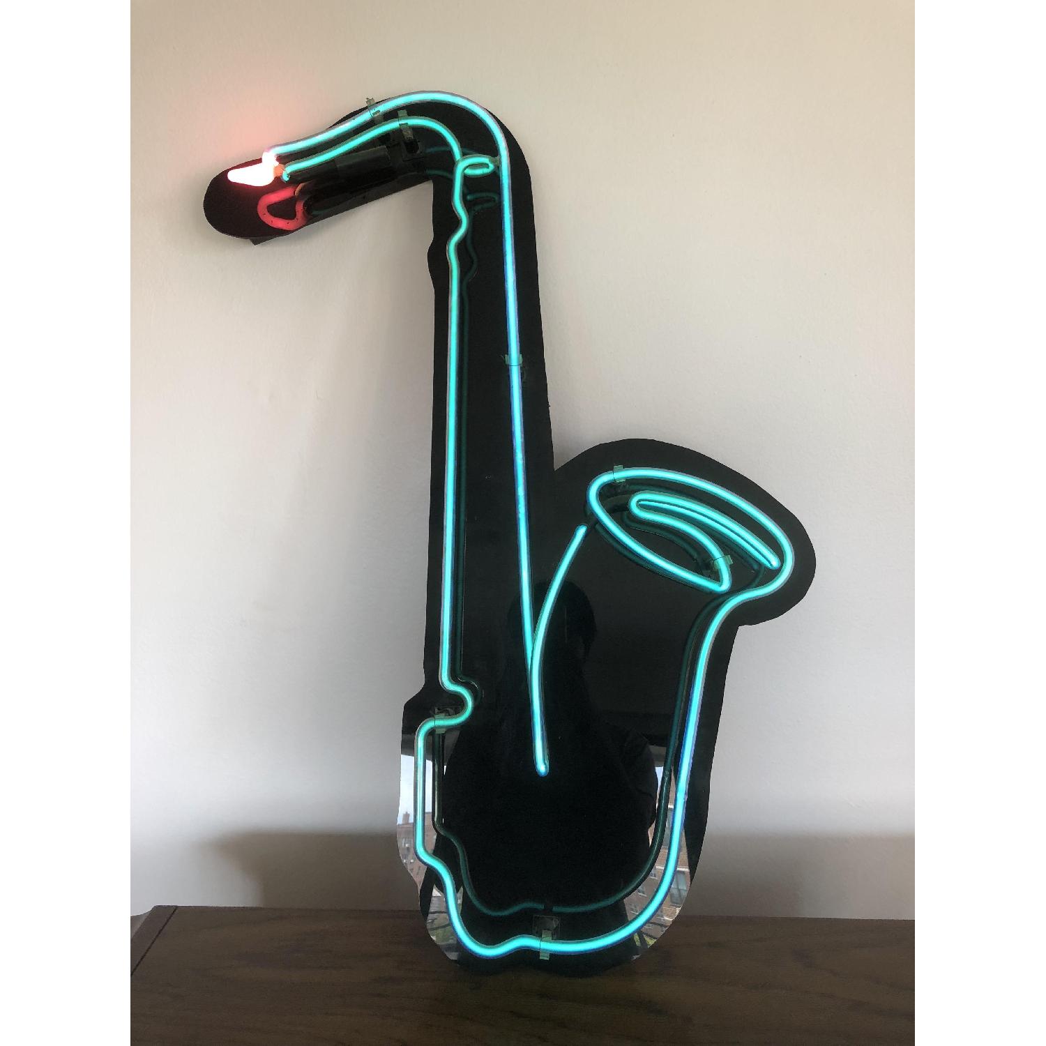 Neon Saxophone - AptDeco