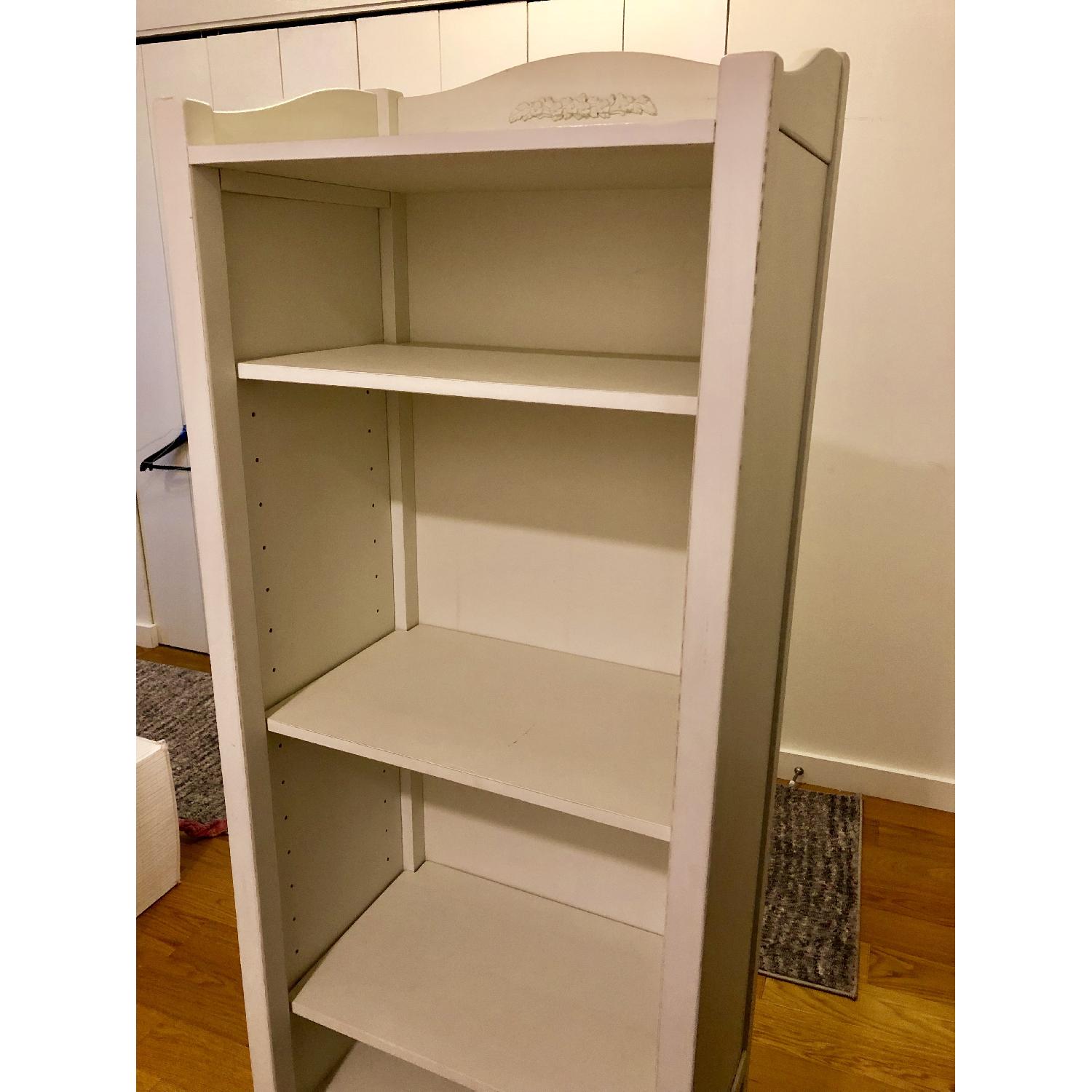 Pottery Barn PB Teen Chelsea White Tower Bookcase - image-6
