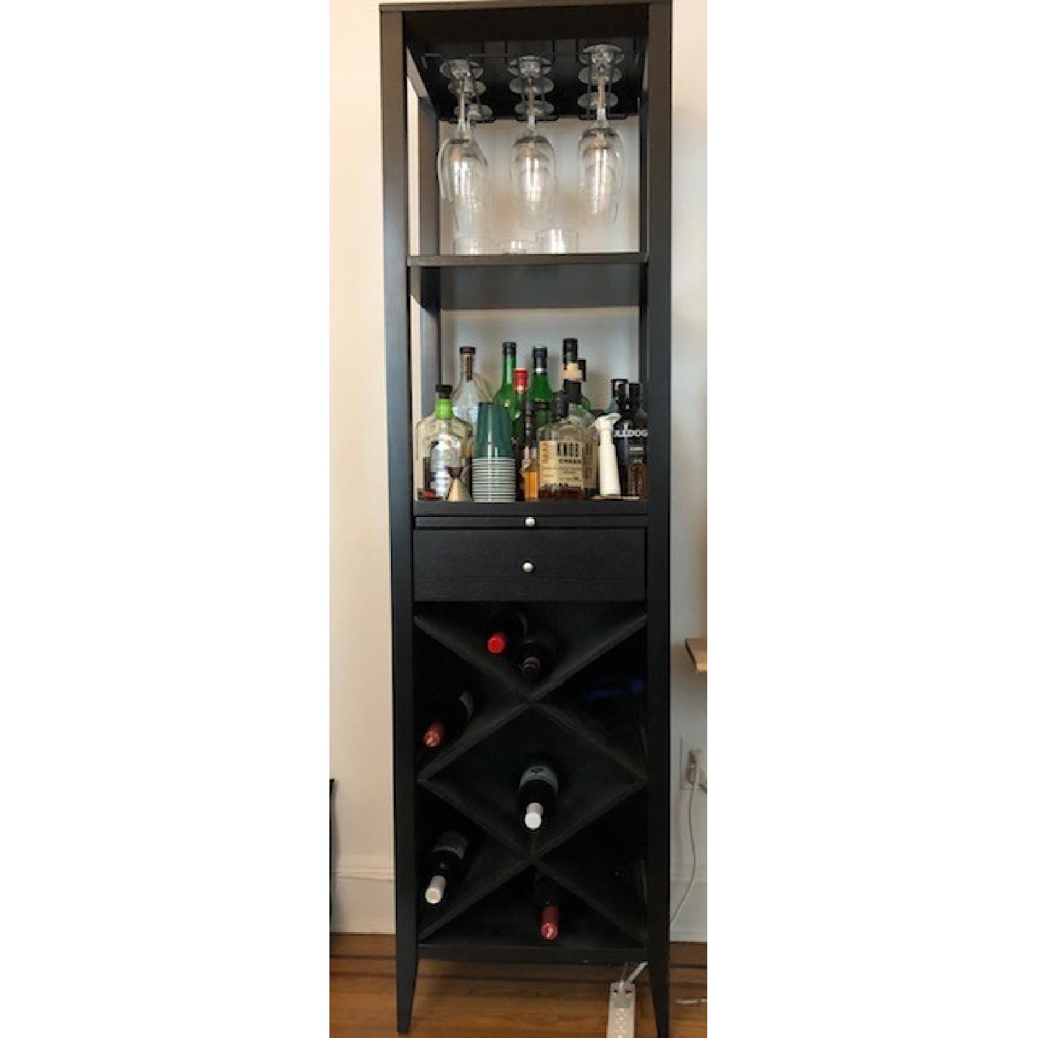 Crate & Barrel Triad Wine Tower - image-1