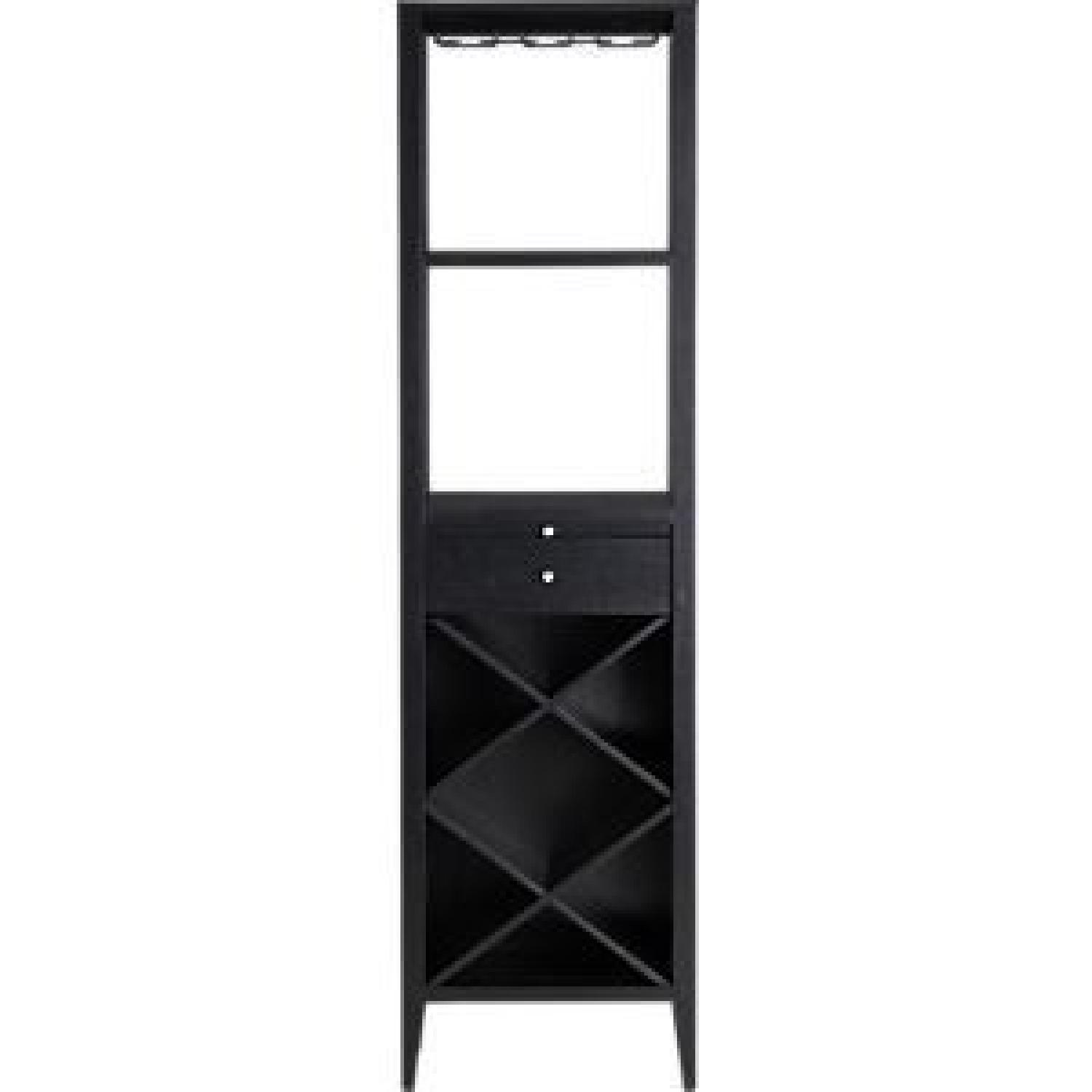 Crate & Barrel Triad Wine Tower - image-0