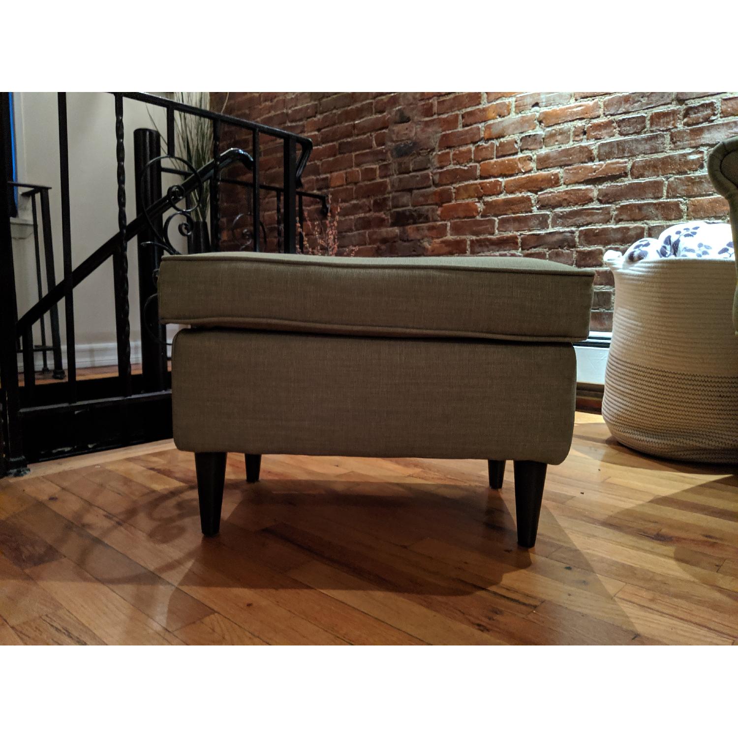 Ikea Strandmon Wing Chair & Ottoman - image-4