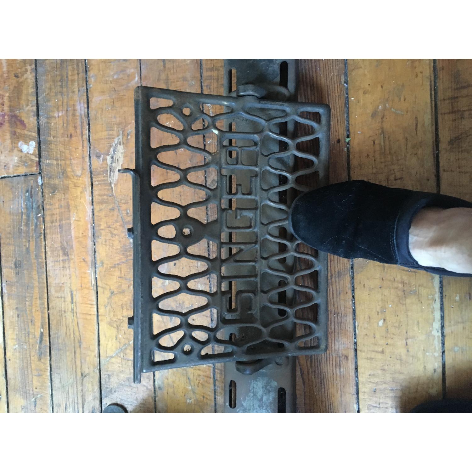 Antique Industrial Sewing Machine Table/Base - image-4