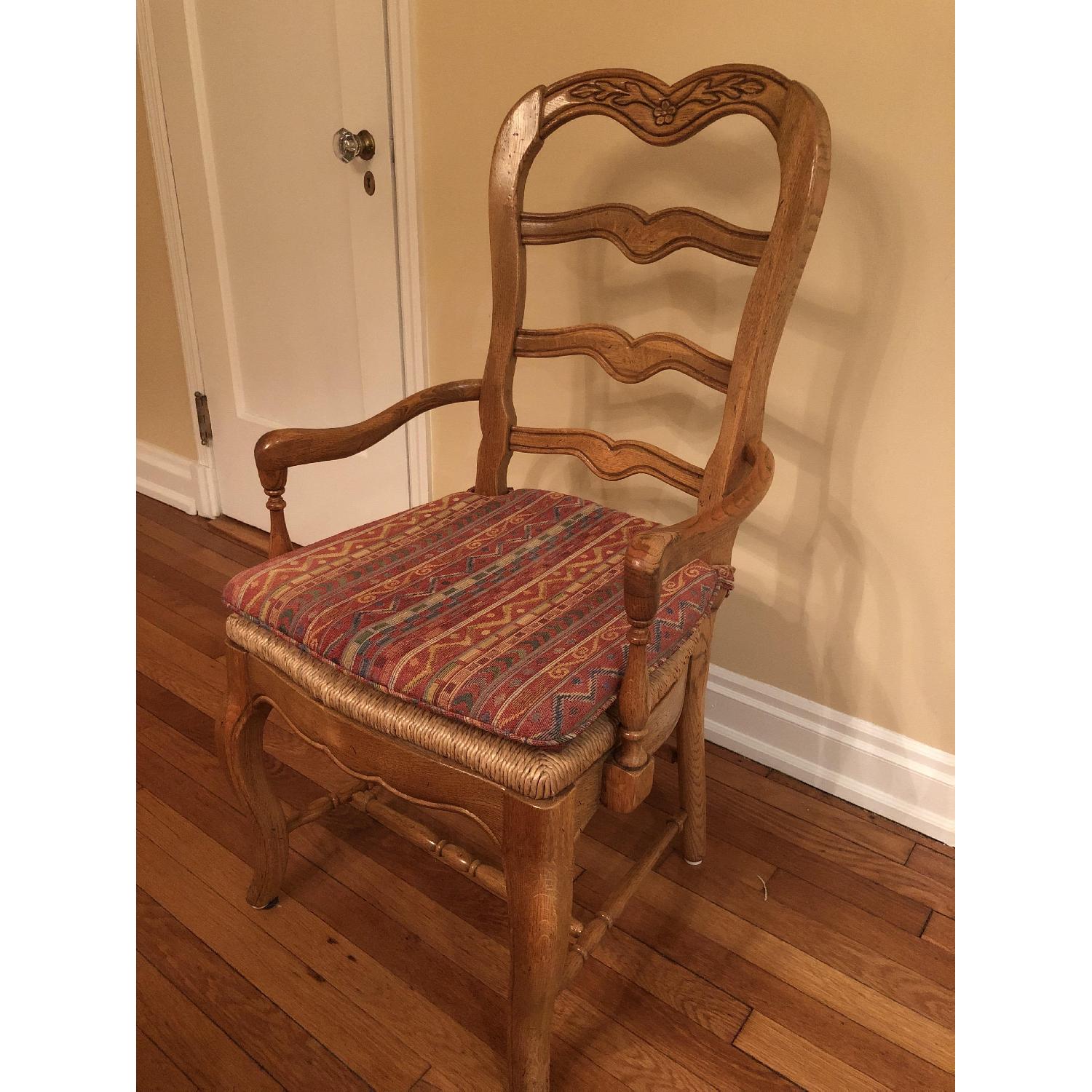 Provence Expandable Dining Table w/ 8 Chairs - AptDeco