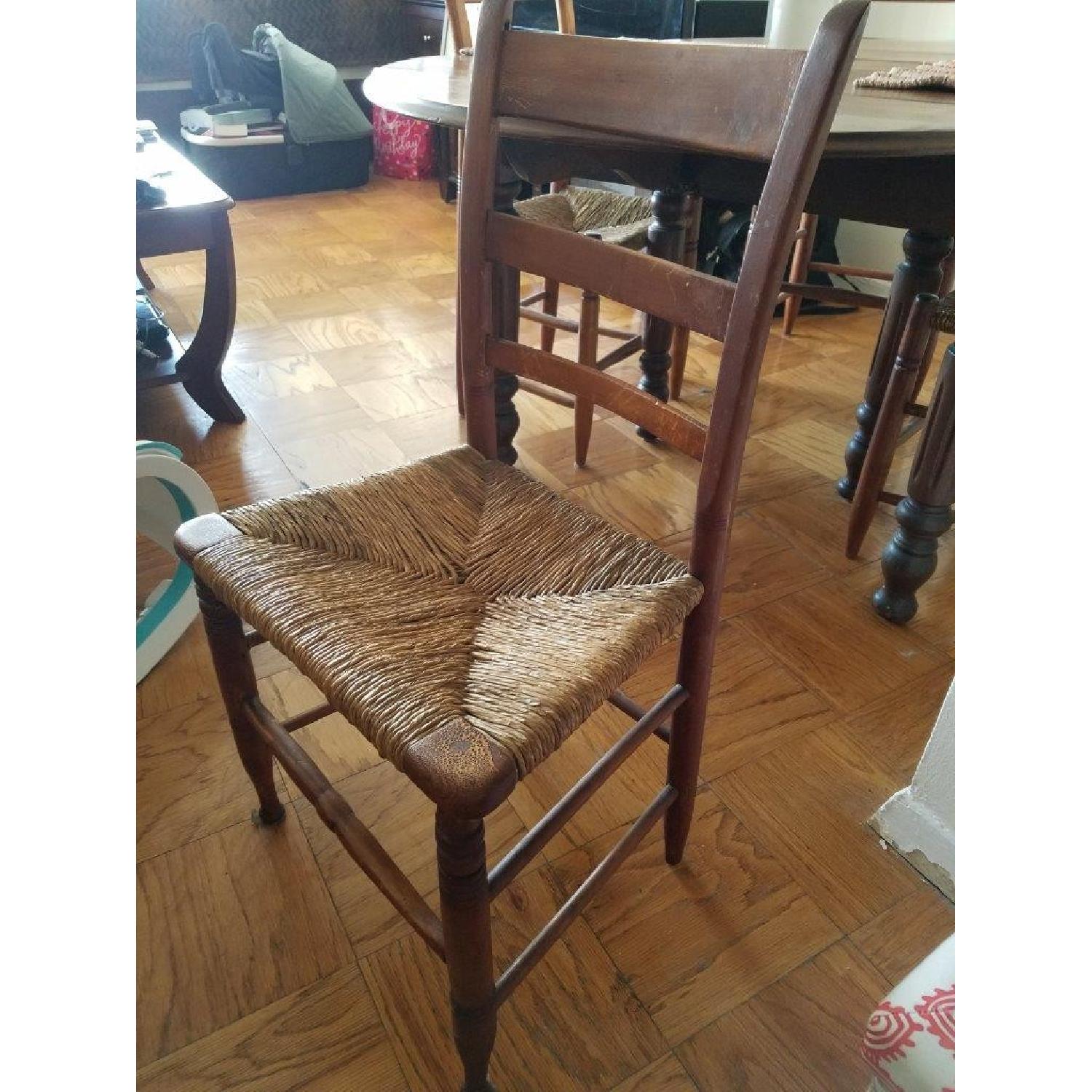 1930s Solid Wood 5-Piece Dining Set - image-3