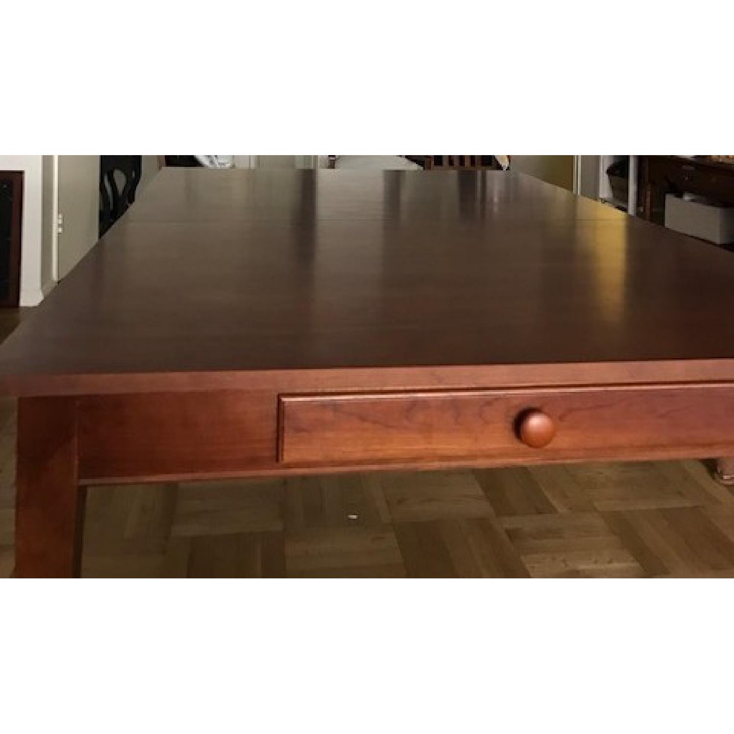 Ethan Allen Mission Square Leg Dining Table w/ 6 Chairs - image-5