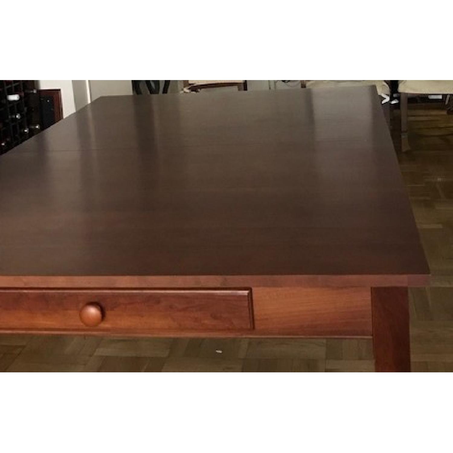 Ethan Allen Mission Square Leg Dining Table w/ 6 Chairs - image-6