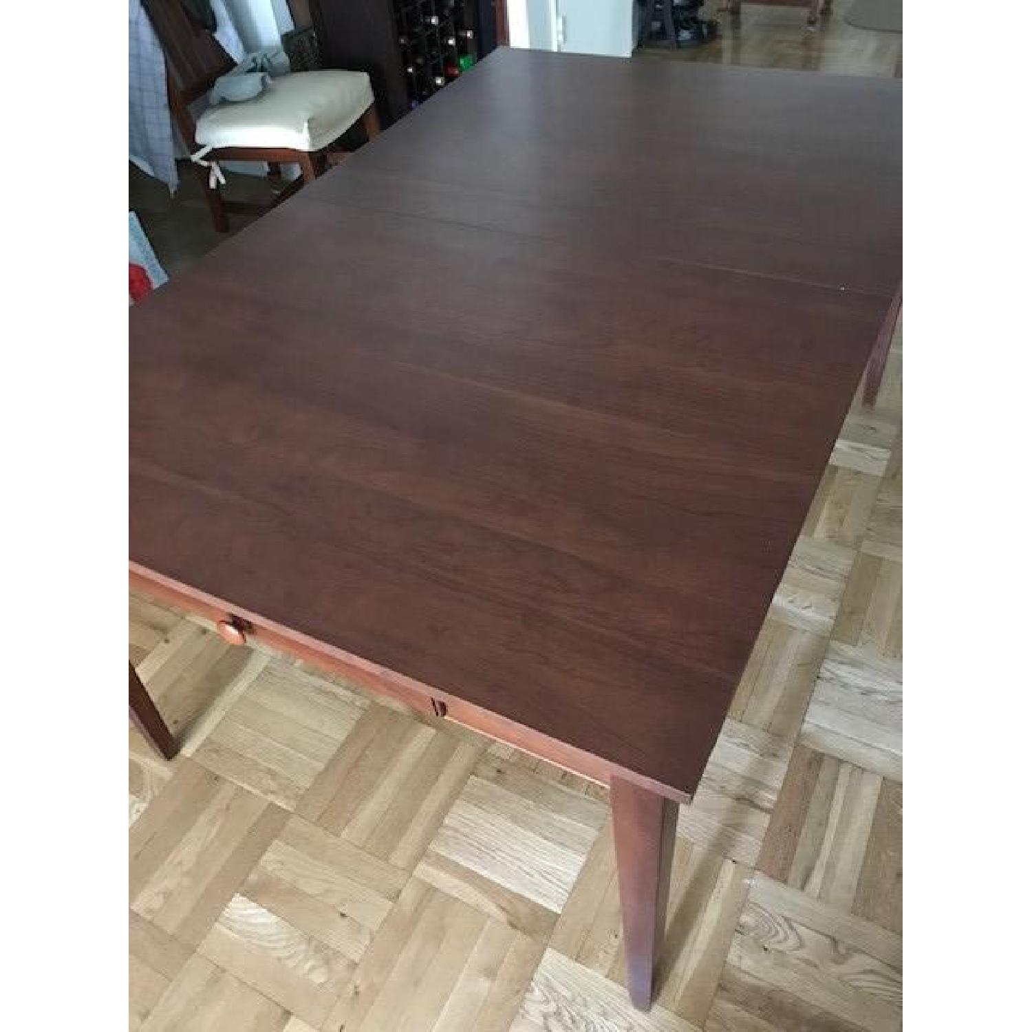 Ethan Allen Mission Square Leg Dining Table w/ 6 Chairs - image-7