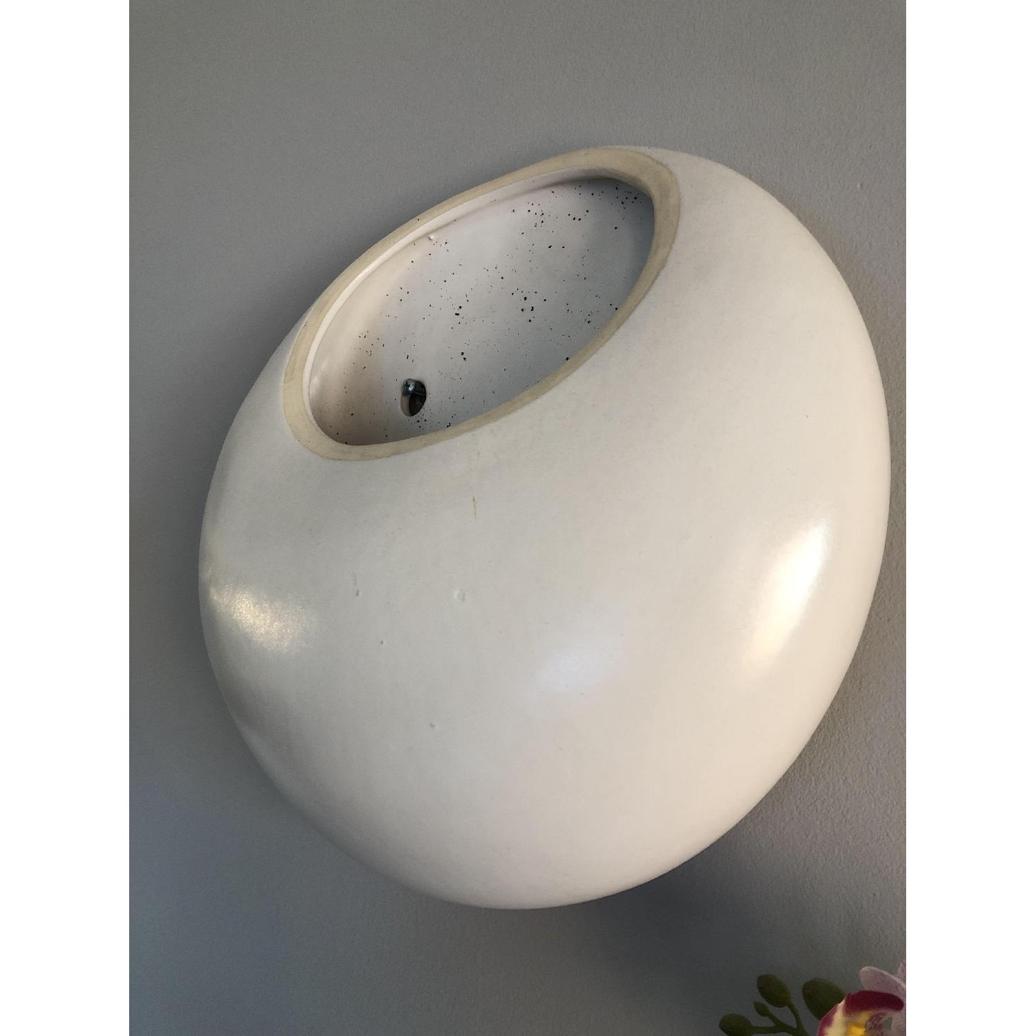 West Elm Ceramic Indoor/Outdoor Wall Planters - image-5