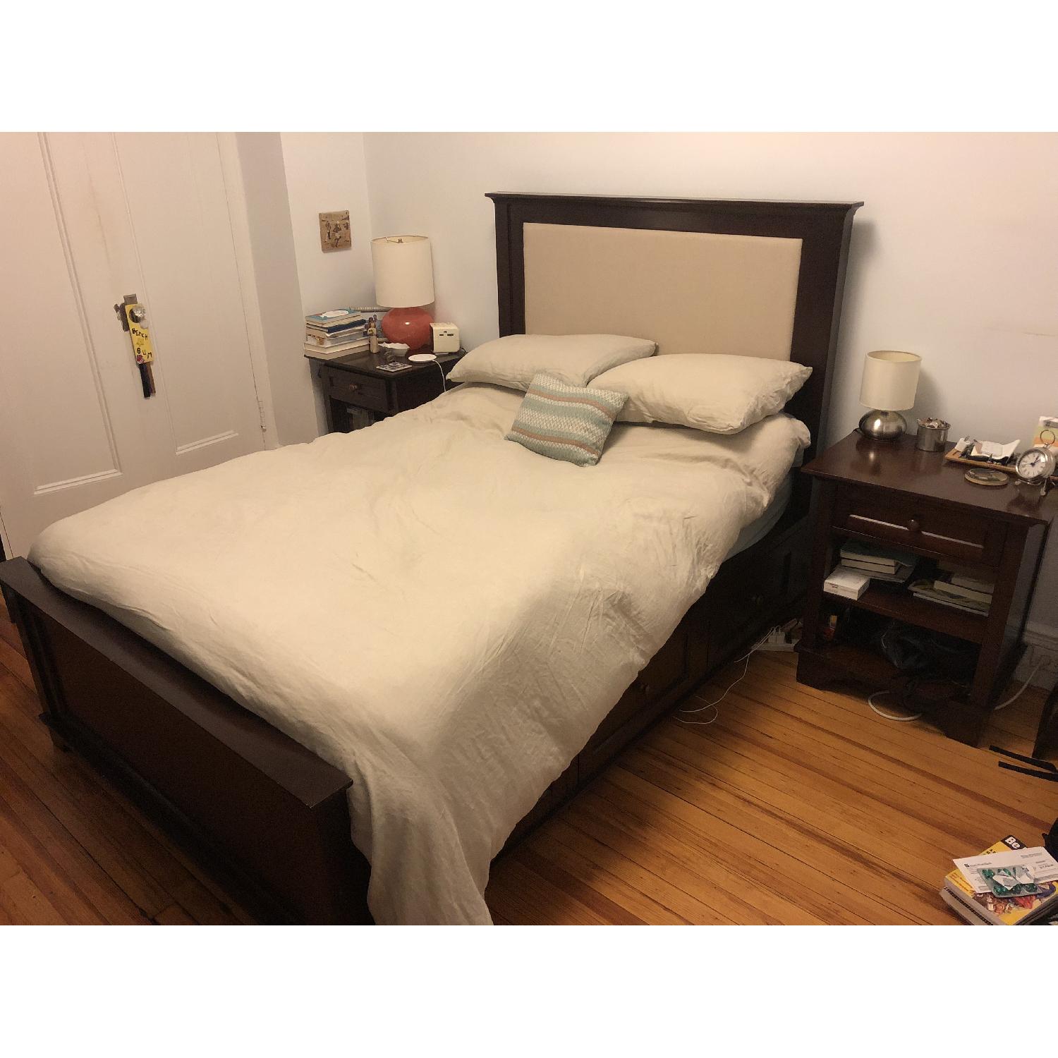 Pottery Barn Cynthia Storage Bed - image-1