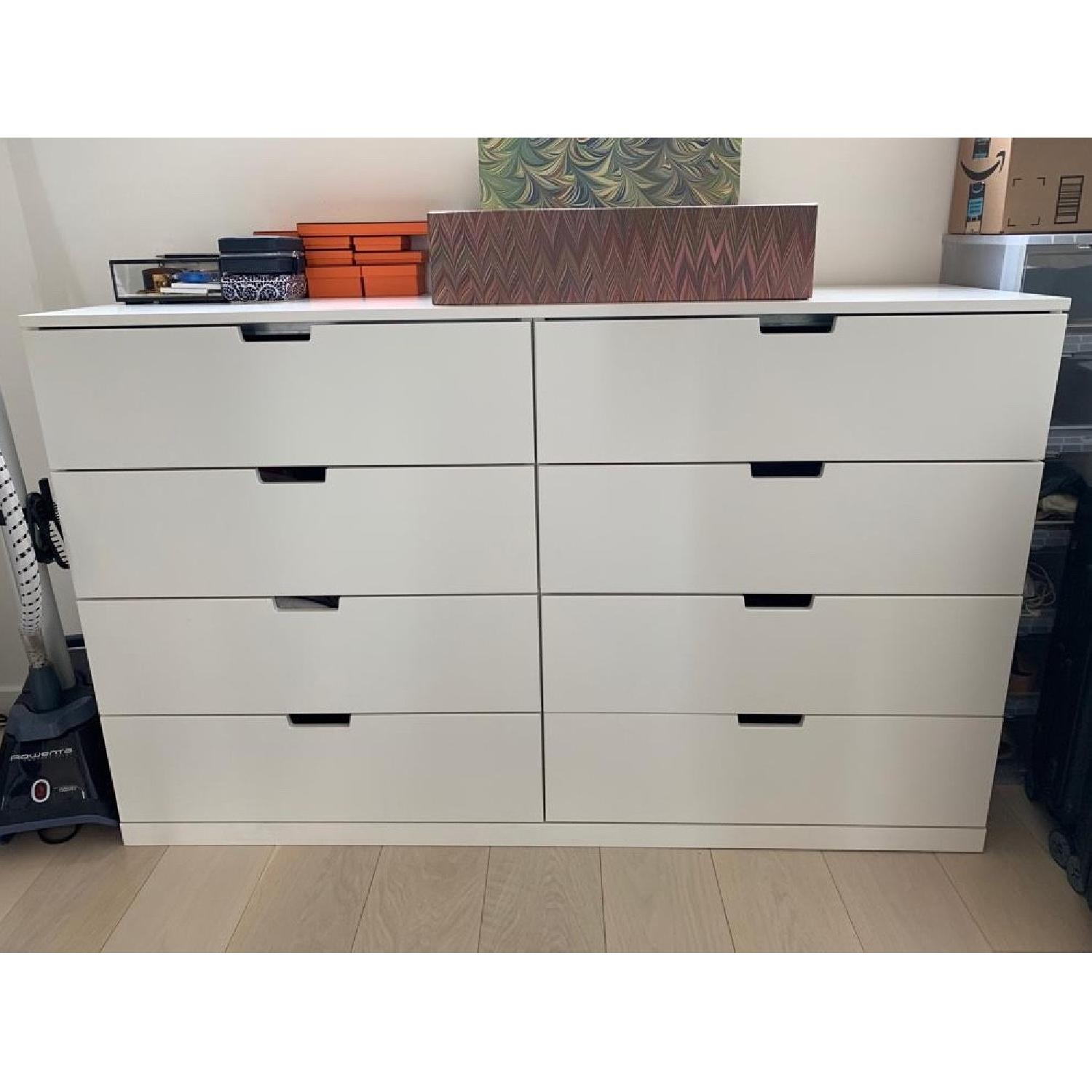 Ikea Nordli Eight Drawer Dresser - image-1