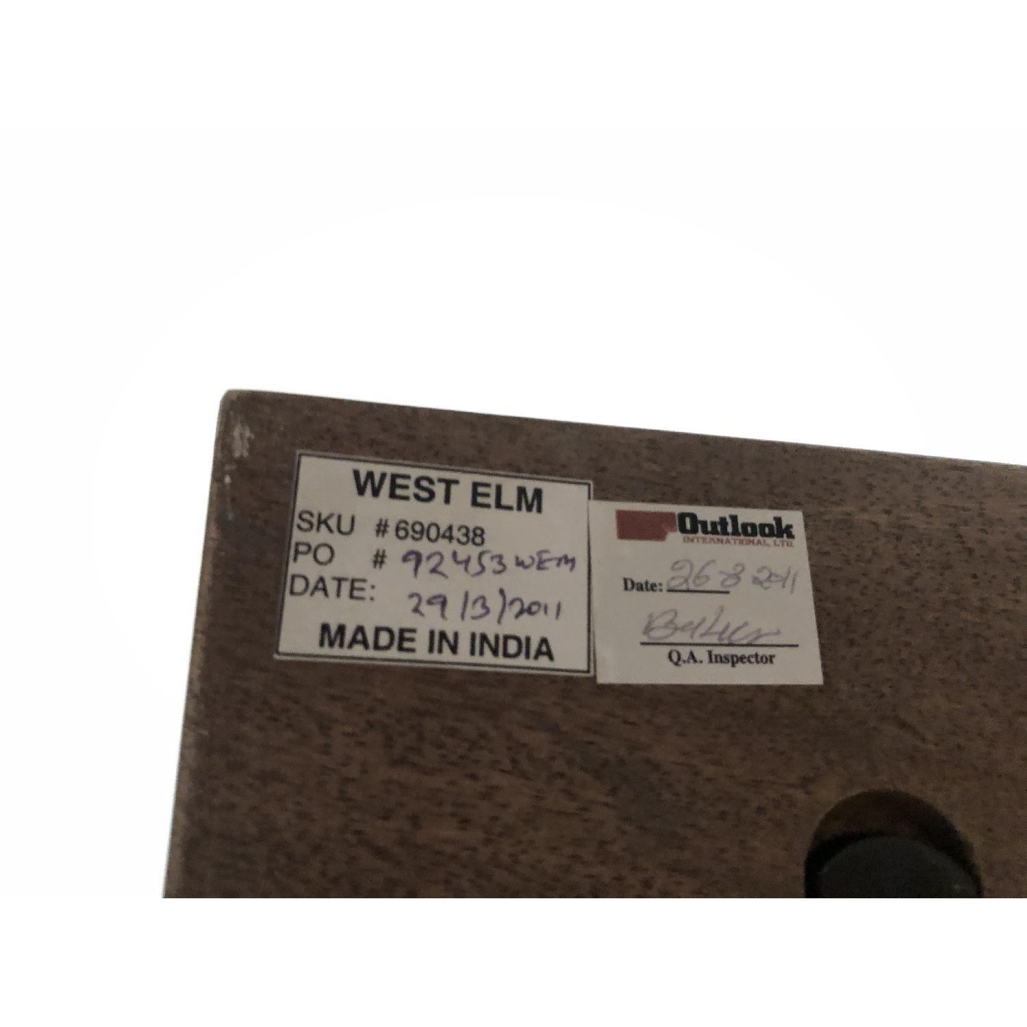 West Elm Metal Truss Work Table/Desk - image-4